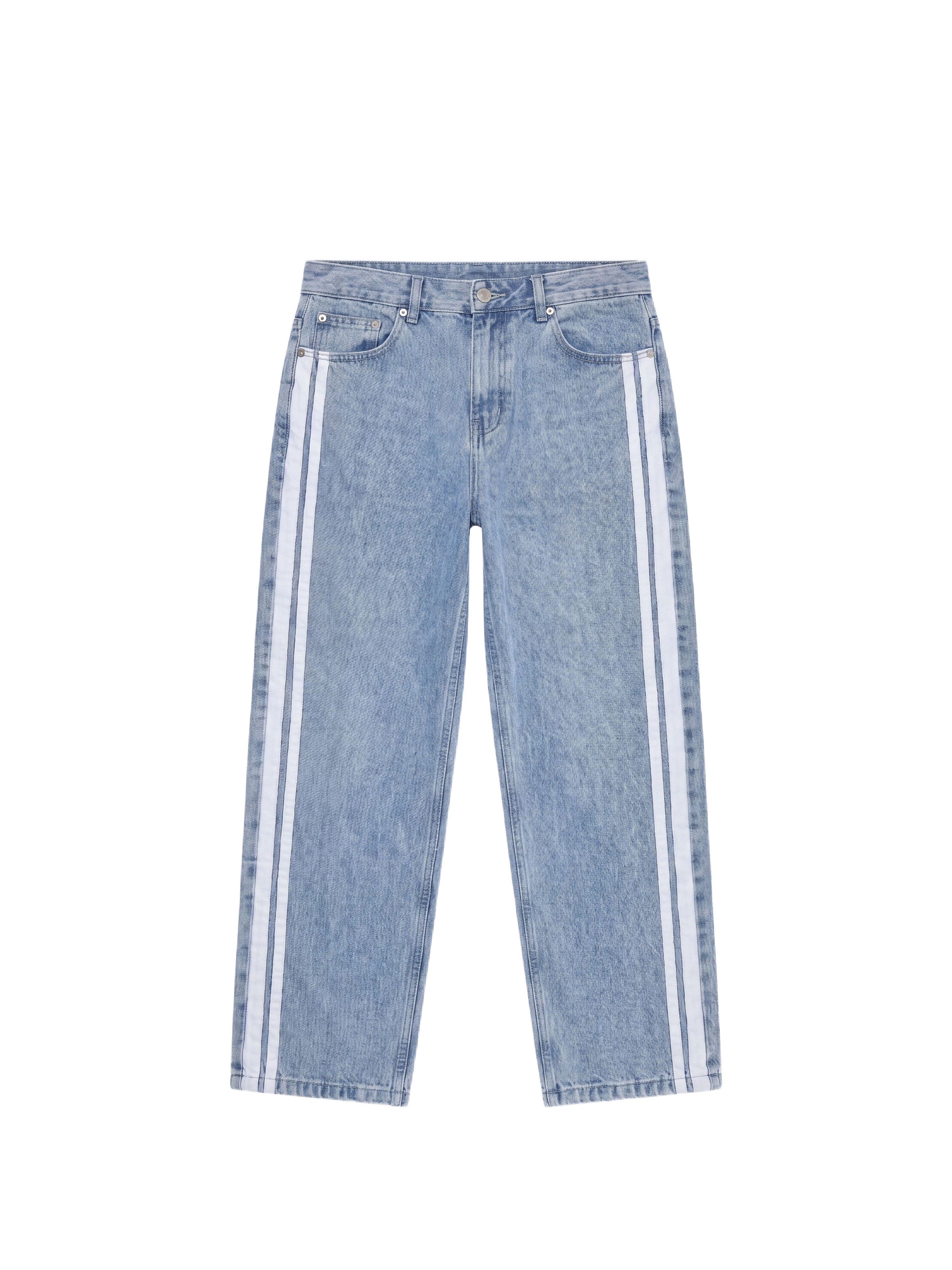 Jean à bandes trainer-7