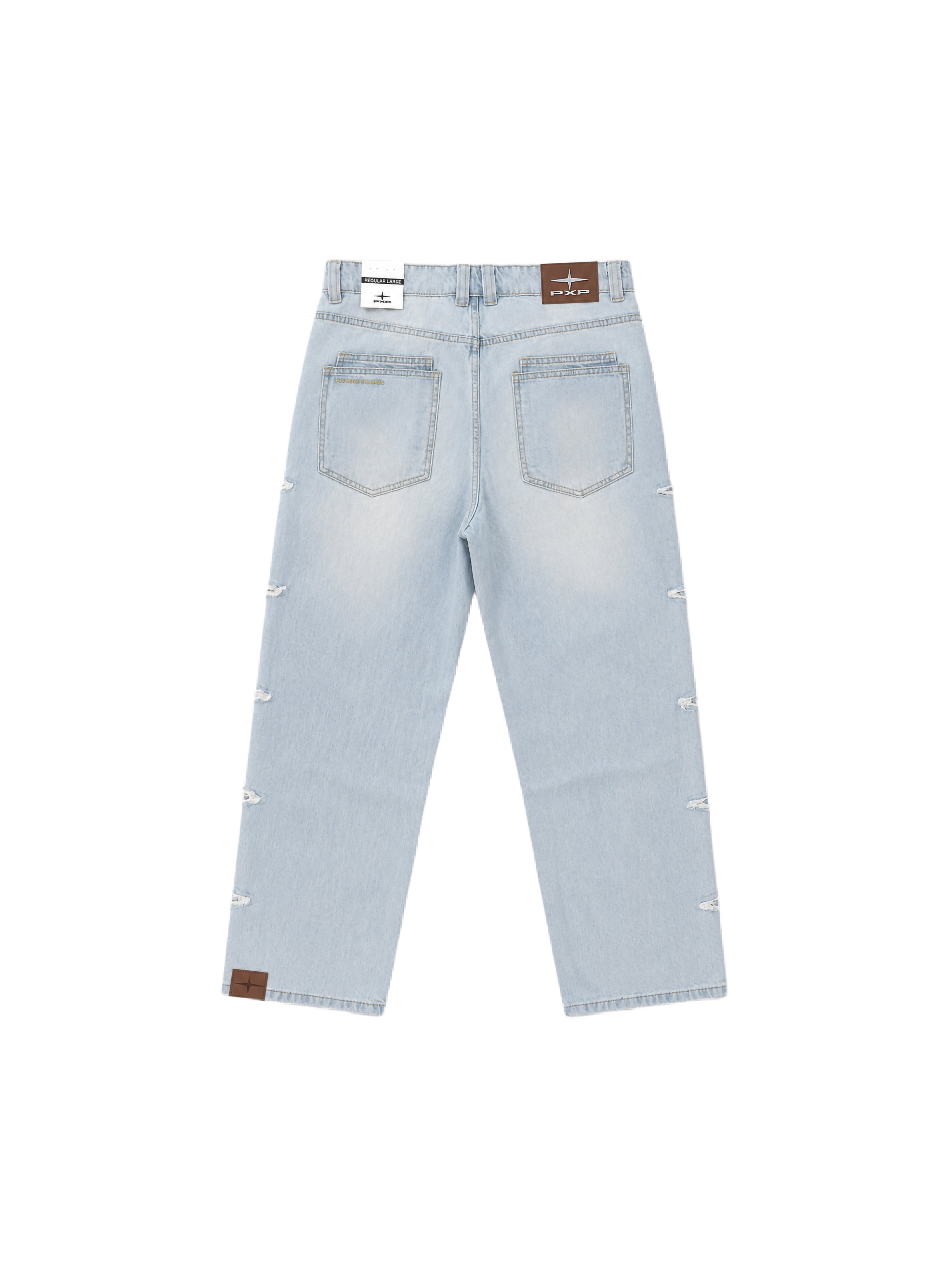 Jean regular large à empiècements Polaris-8