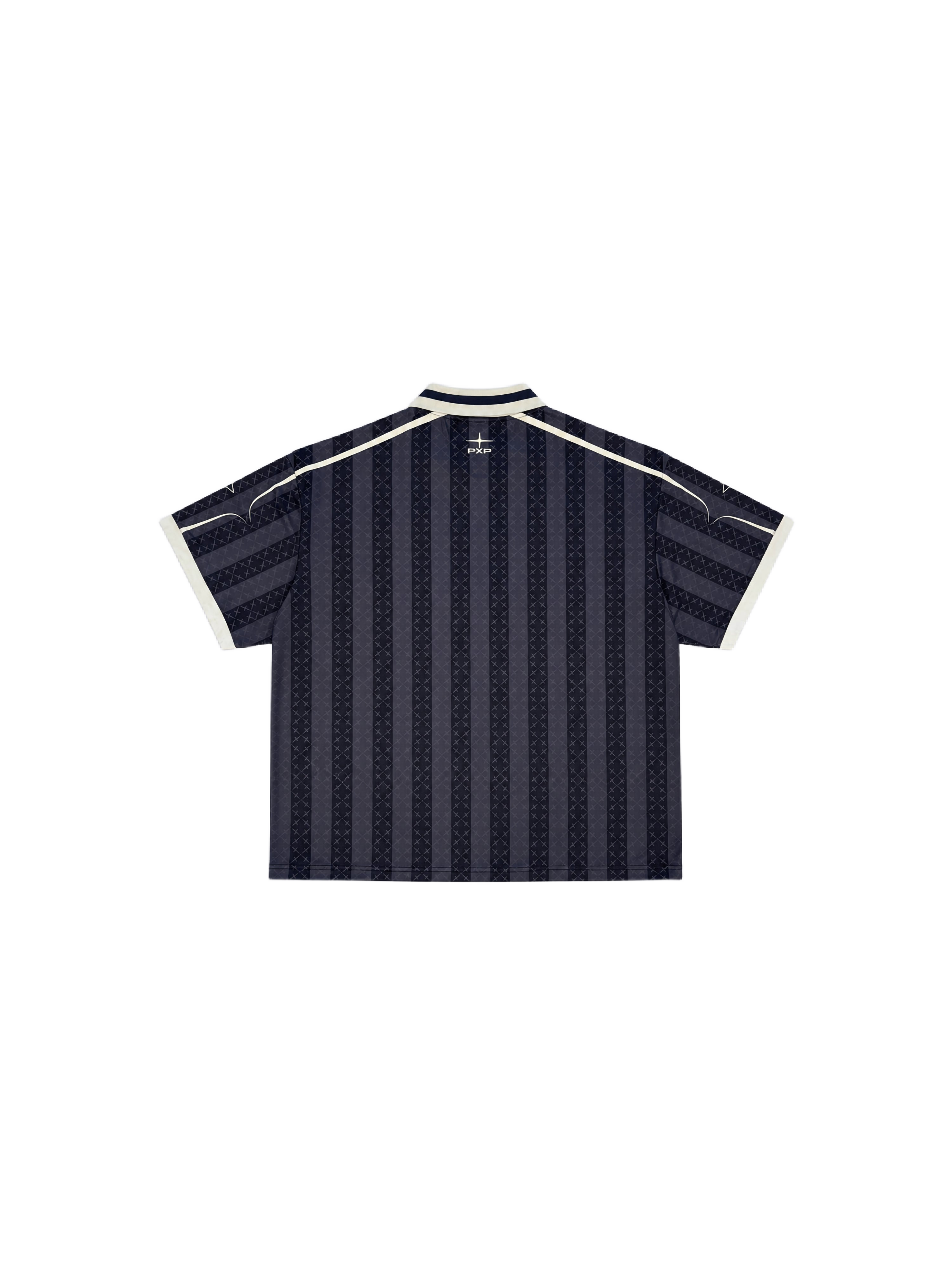 Gestreiftes Trikot mit aufgedruckten Logos-2