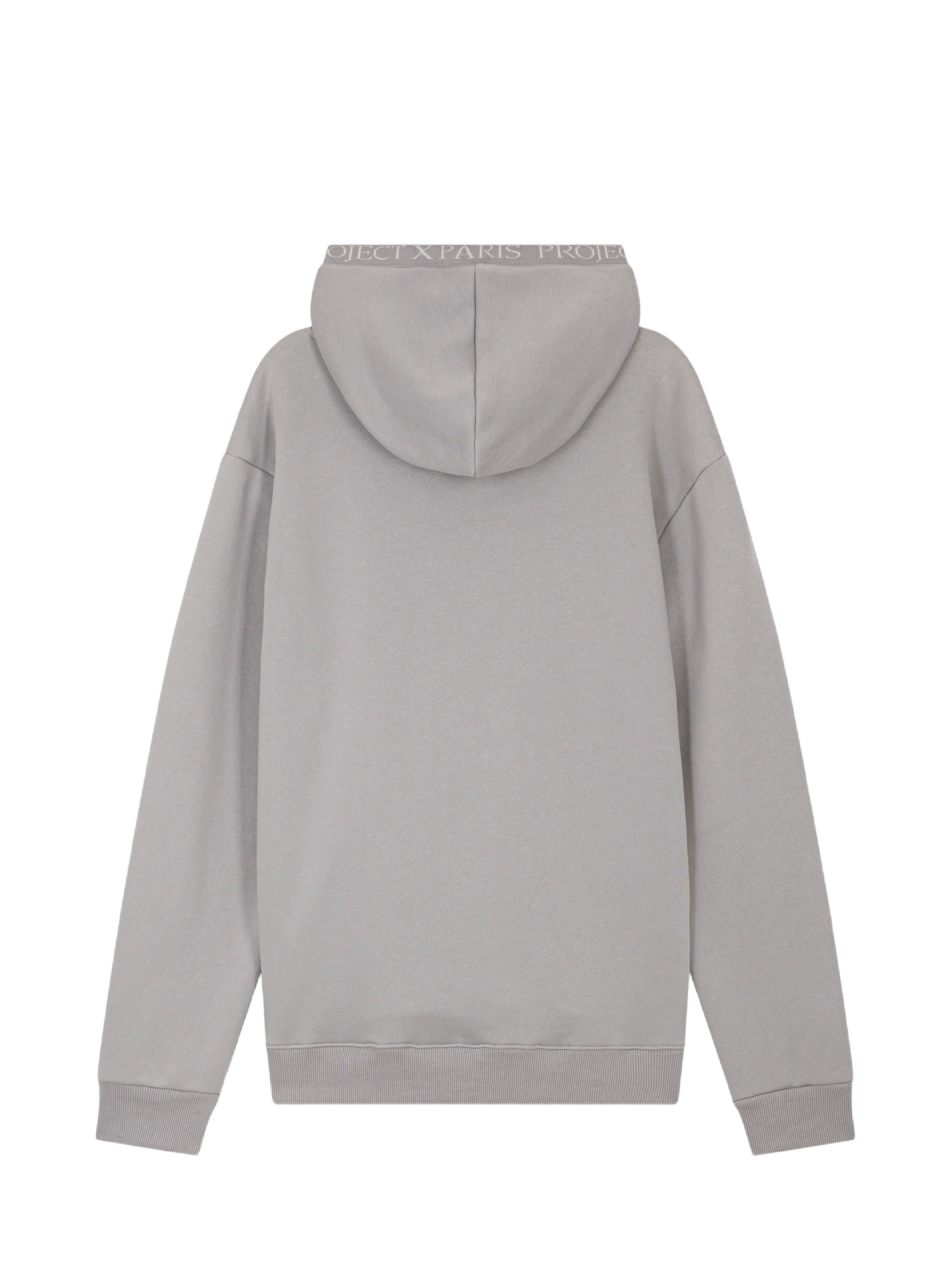 Bluza z kapturem z haftem Contour-7