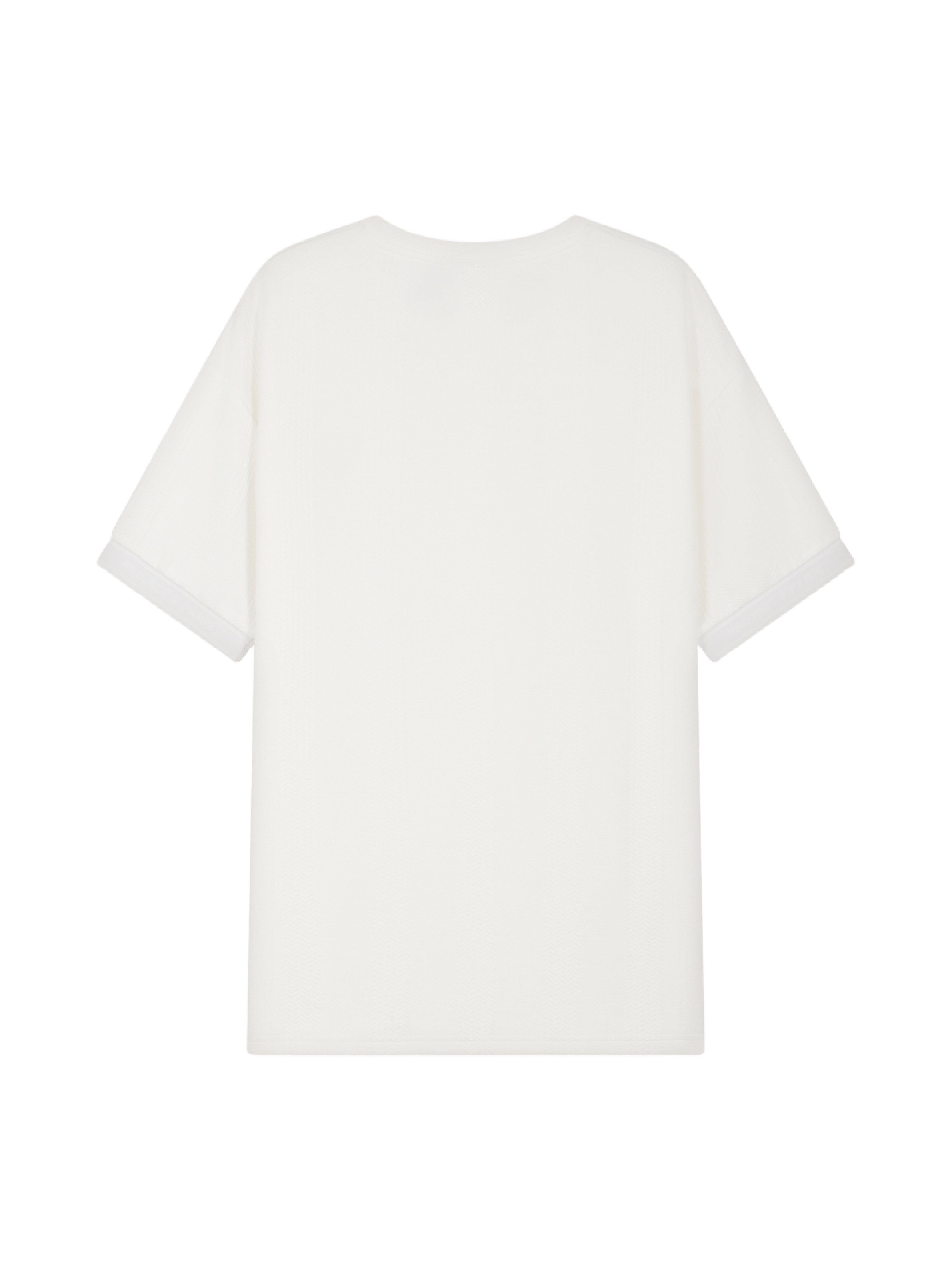 Camiseta con cuello alto de punto-7