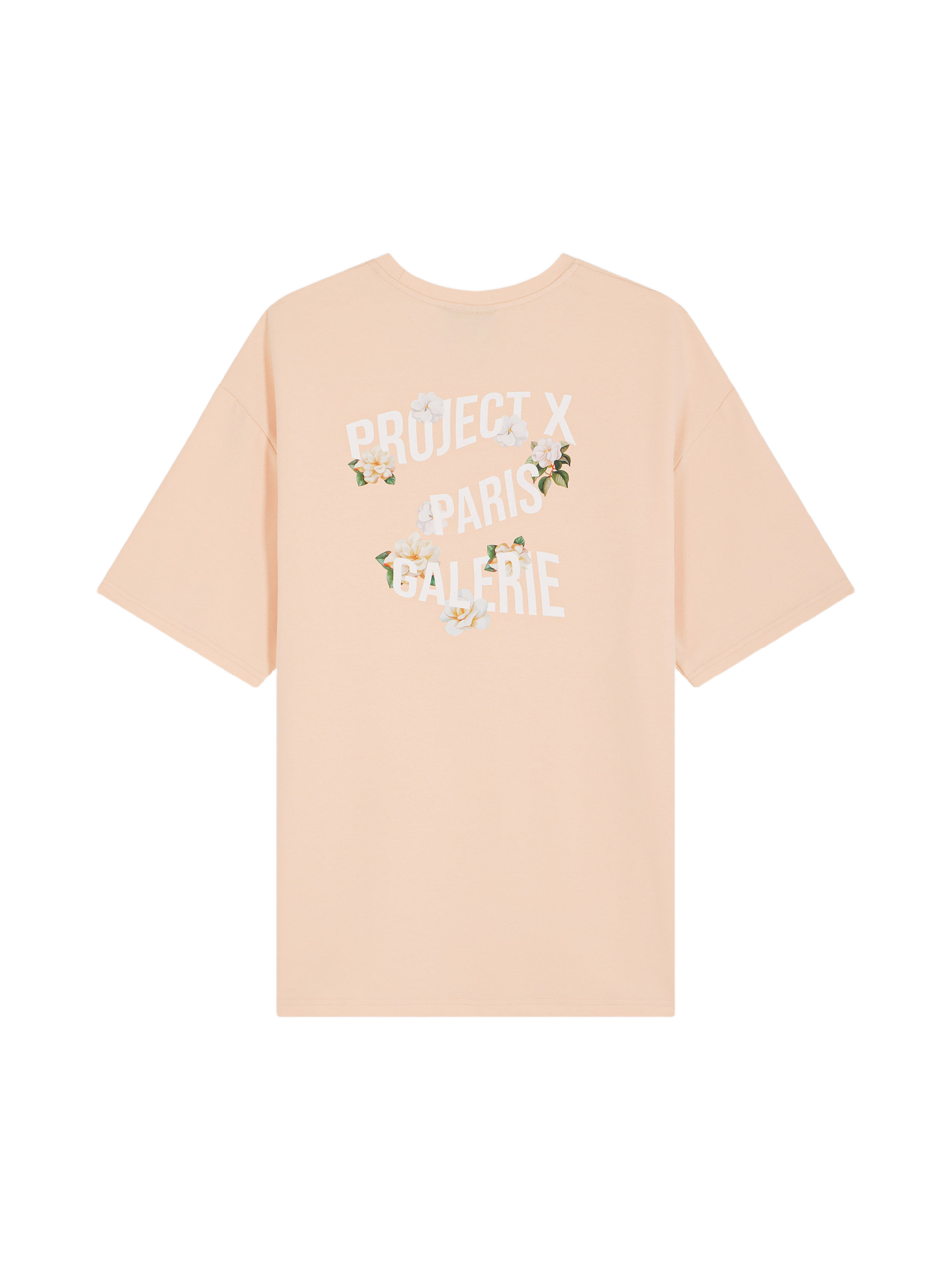 Тениска с широк силует Floral-7