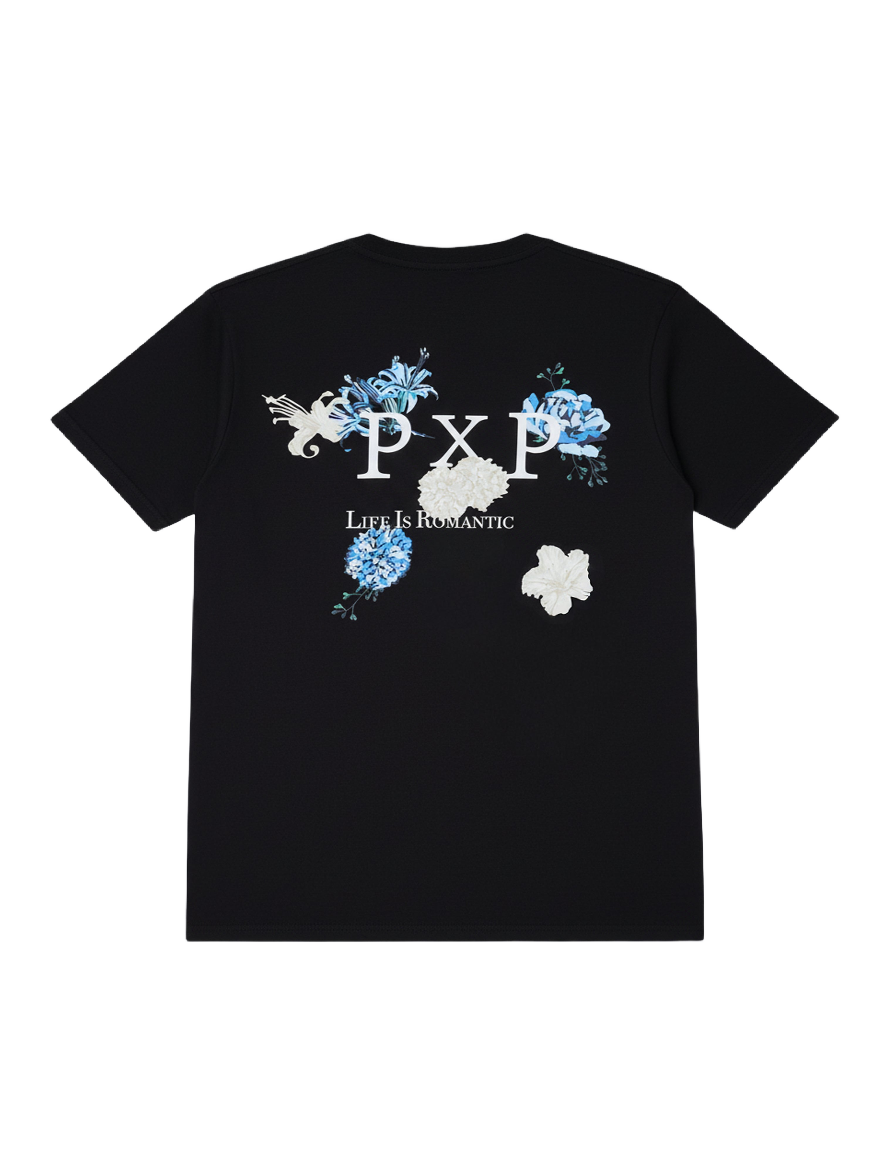 Camiseta gráfica flor-6