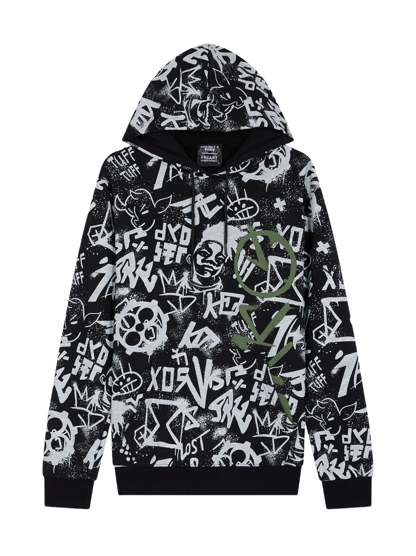 sweat-a-capuche-ekko-noir-packshot-backgroundremoved