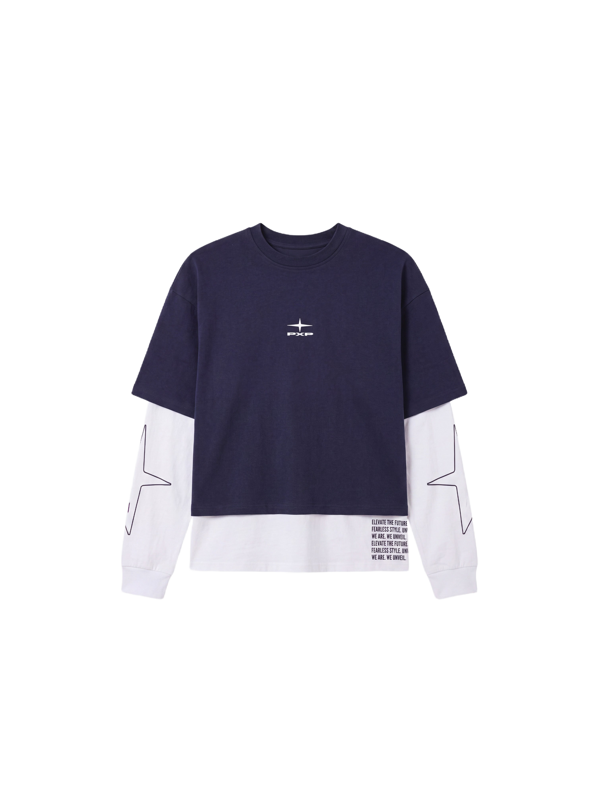T-shirt met lange mouwen CHANGE THE GAME Blauw – 8
