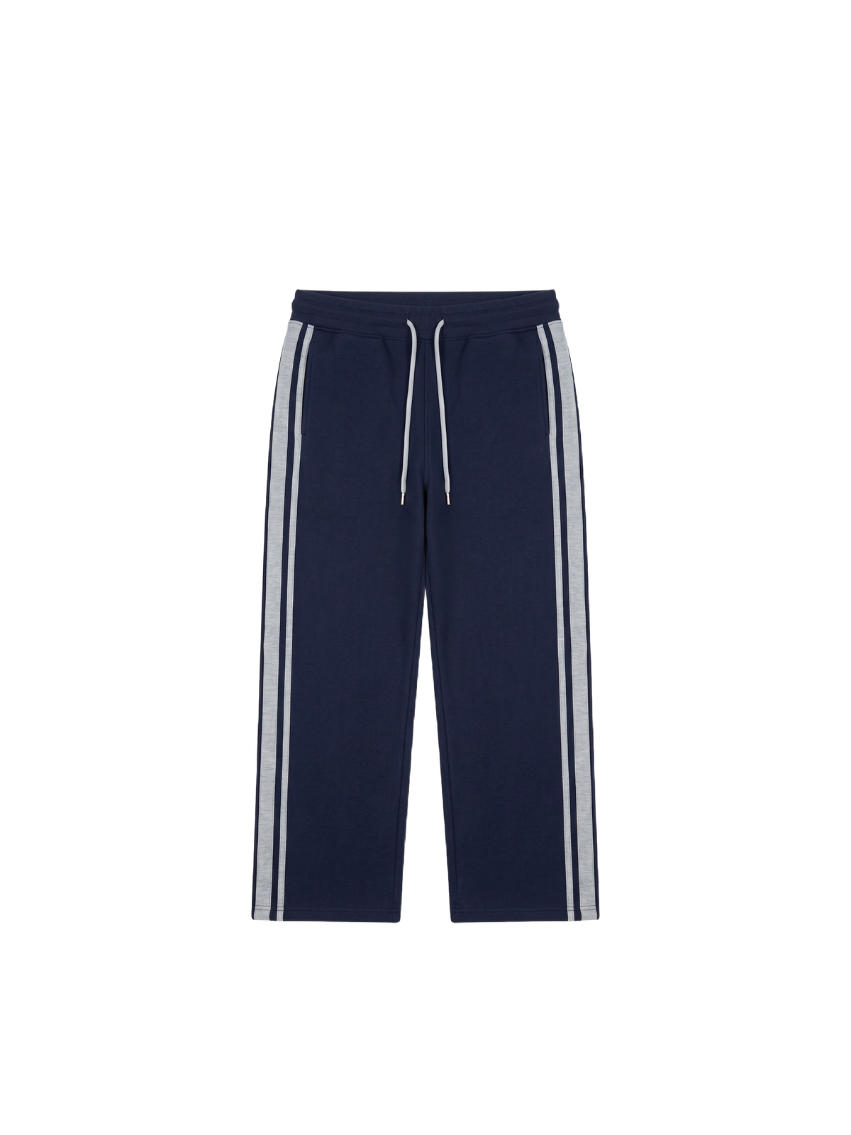 Denim-effect joggingbroek van fleece Blauw – 8