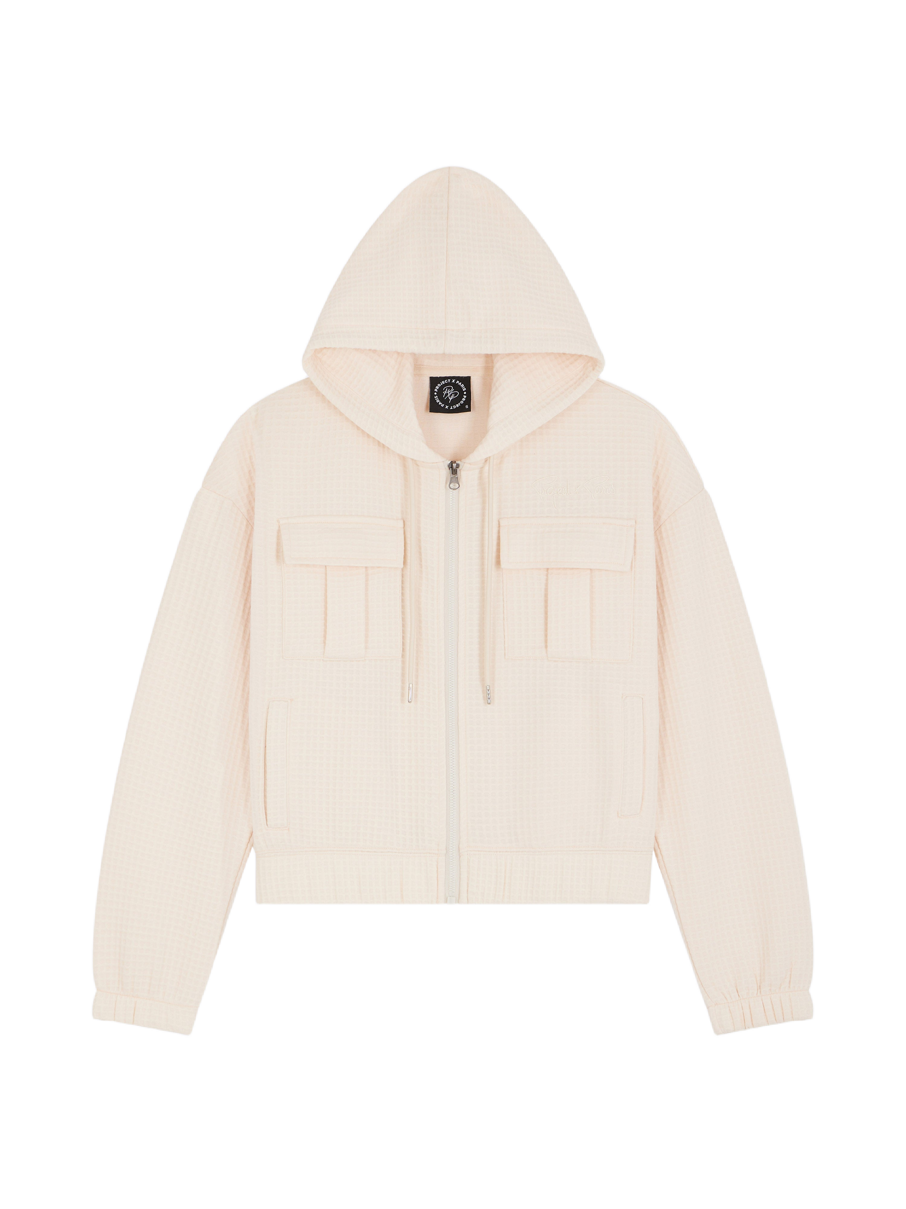 Sudadera con capucha y cremallera wellness-6