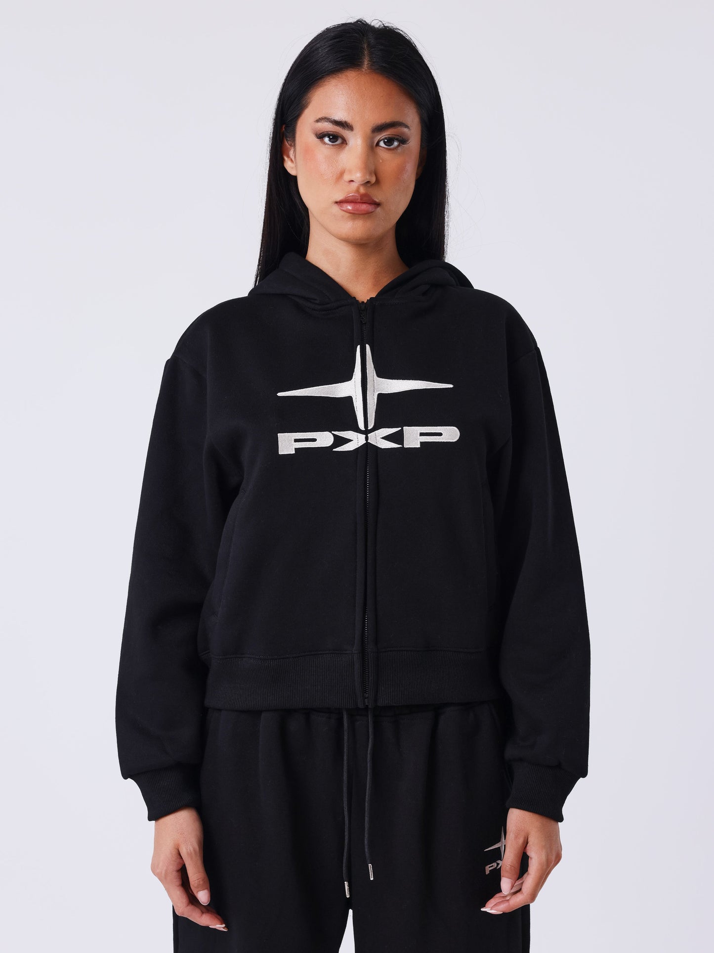 Sweat à capuche zippé Slowly