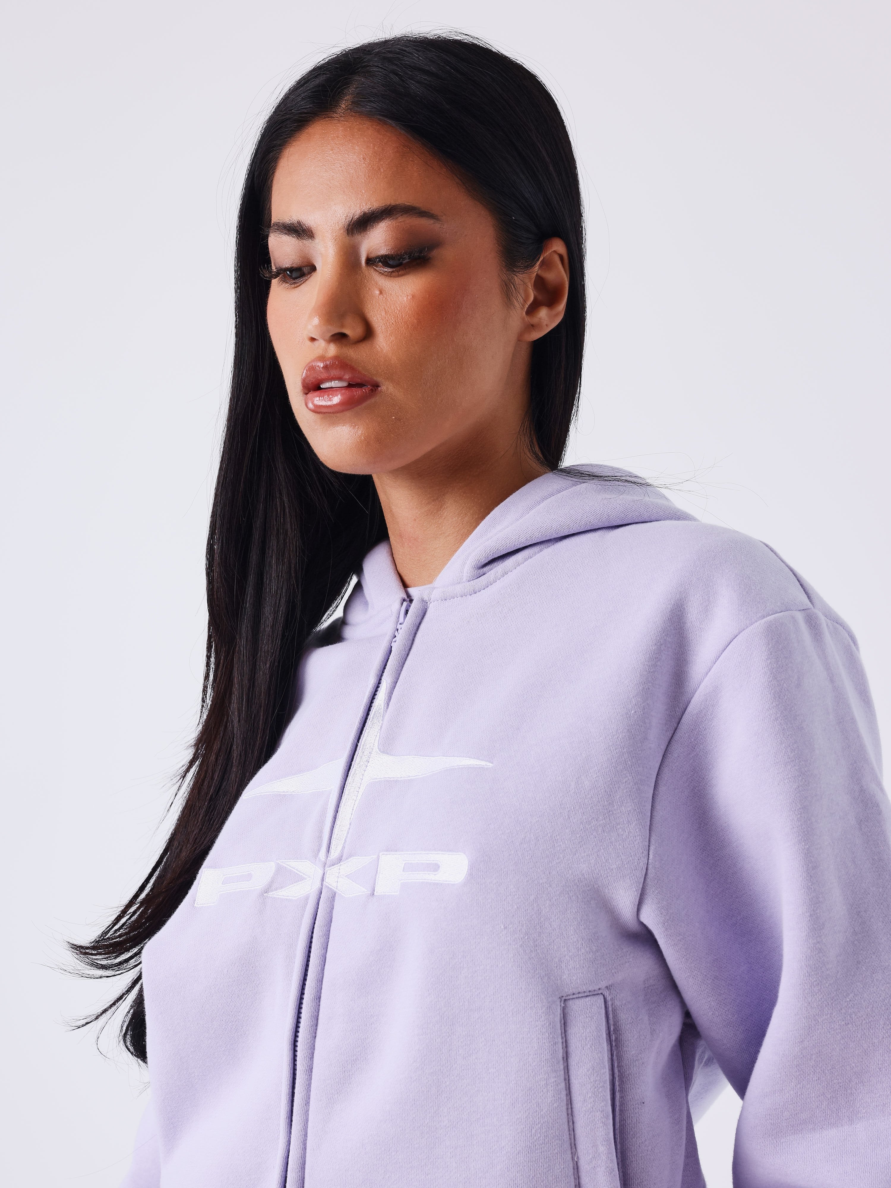Slowly Zip-Up Hoodie-3