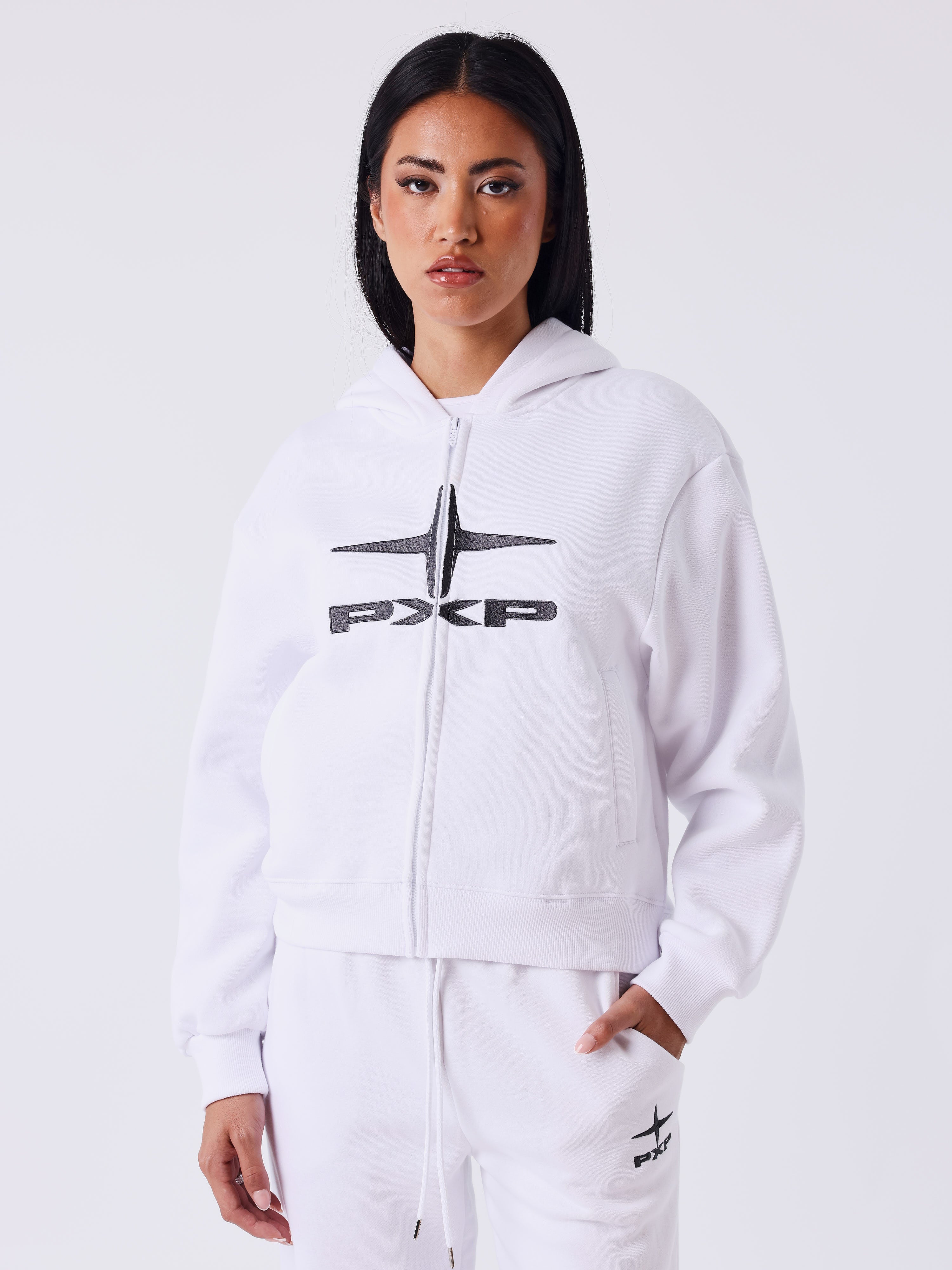 Reißverschluss Hoodie Slowly-1