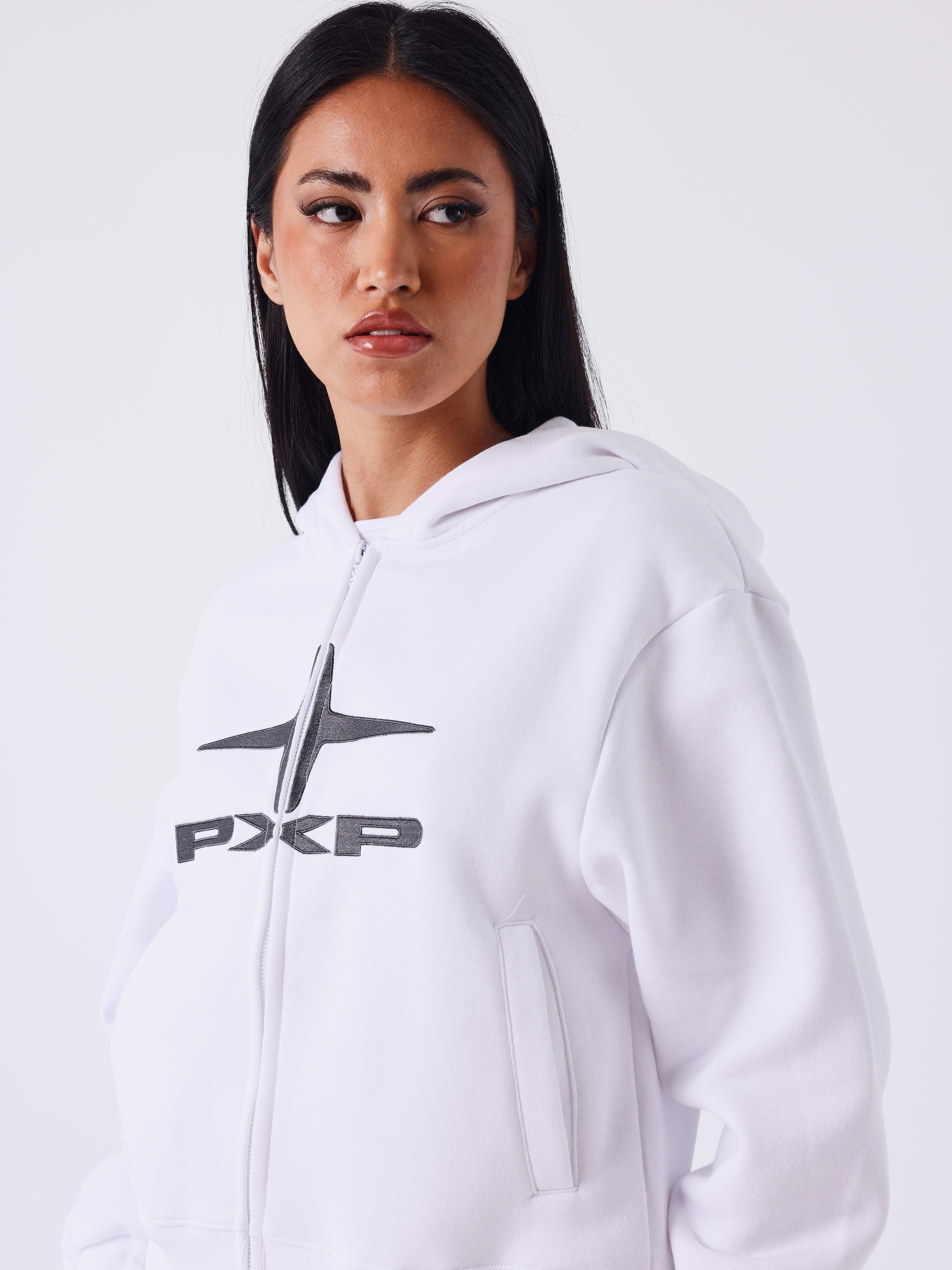 Reißverschluss Hoodie Slowly-3
