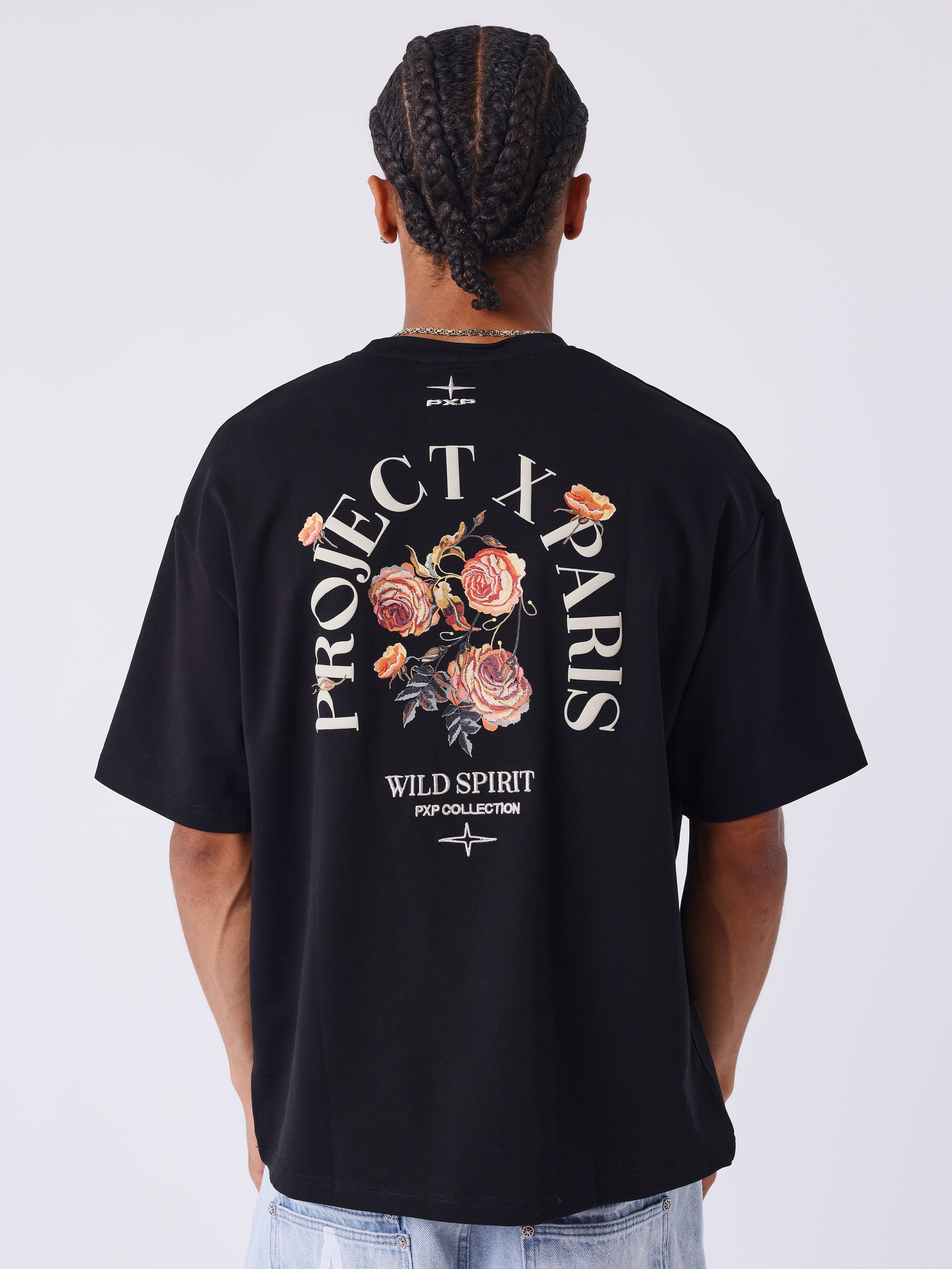 T-shirt Gothic Roses-2