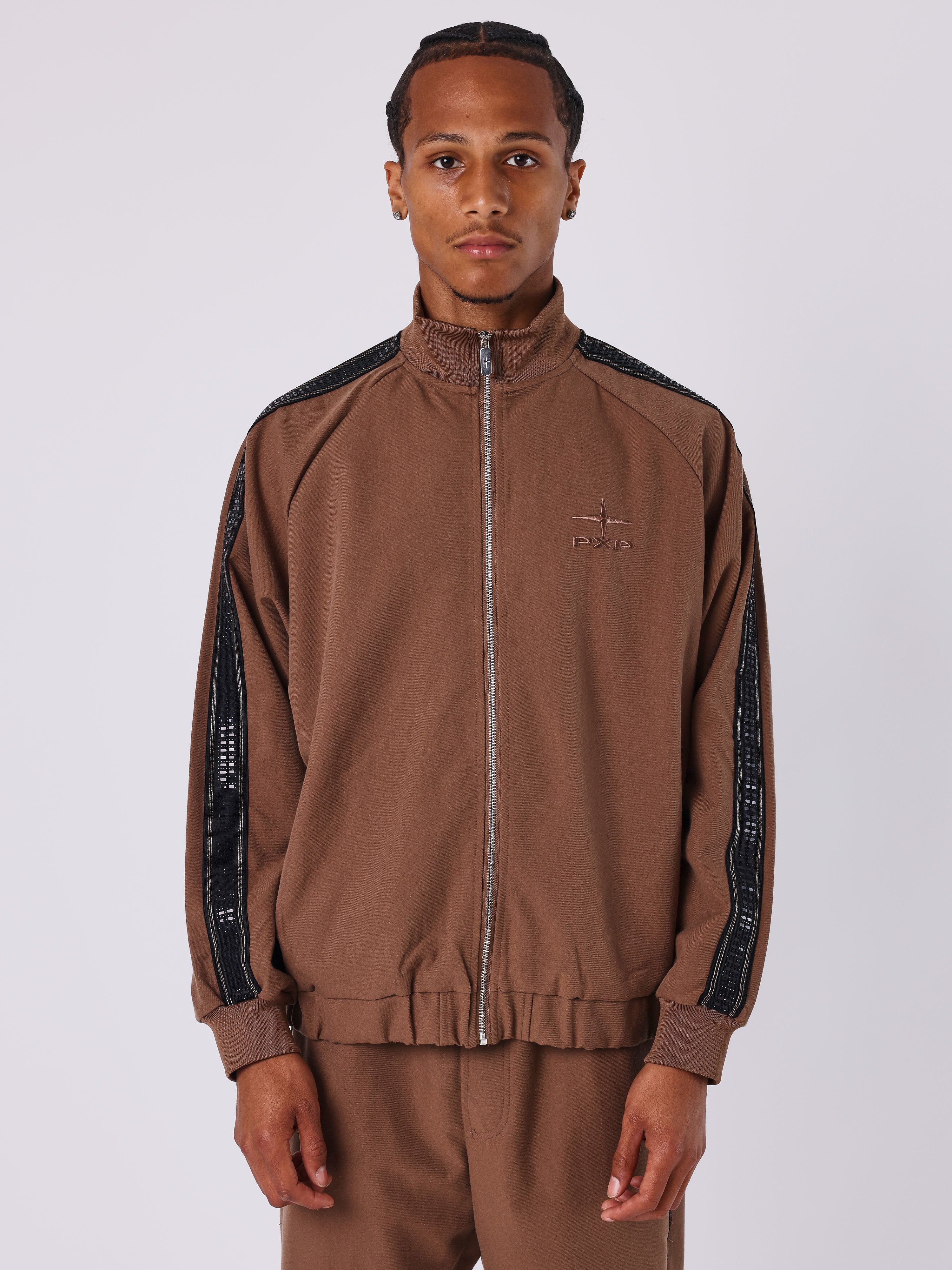 Veste zippée espresso-1