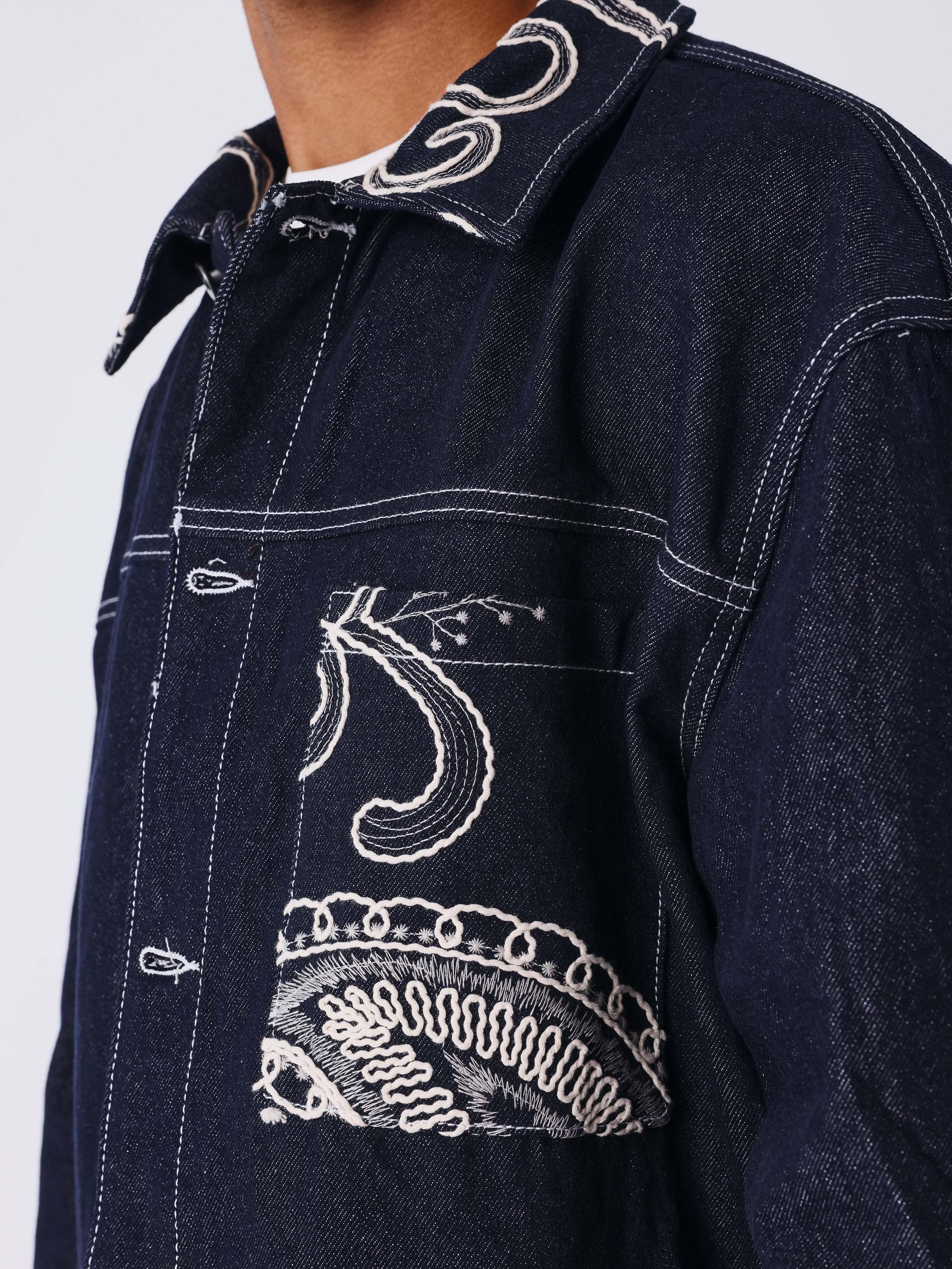 Bandana denim jacket – PXP