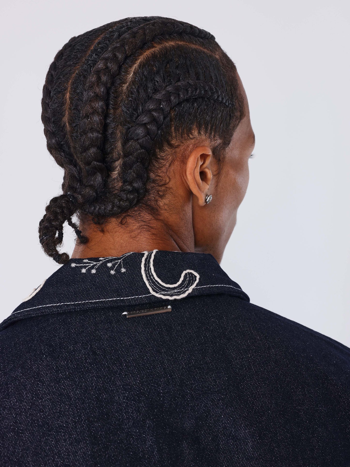 Veste en jean bandana