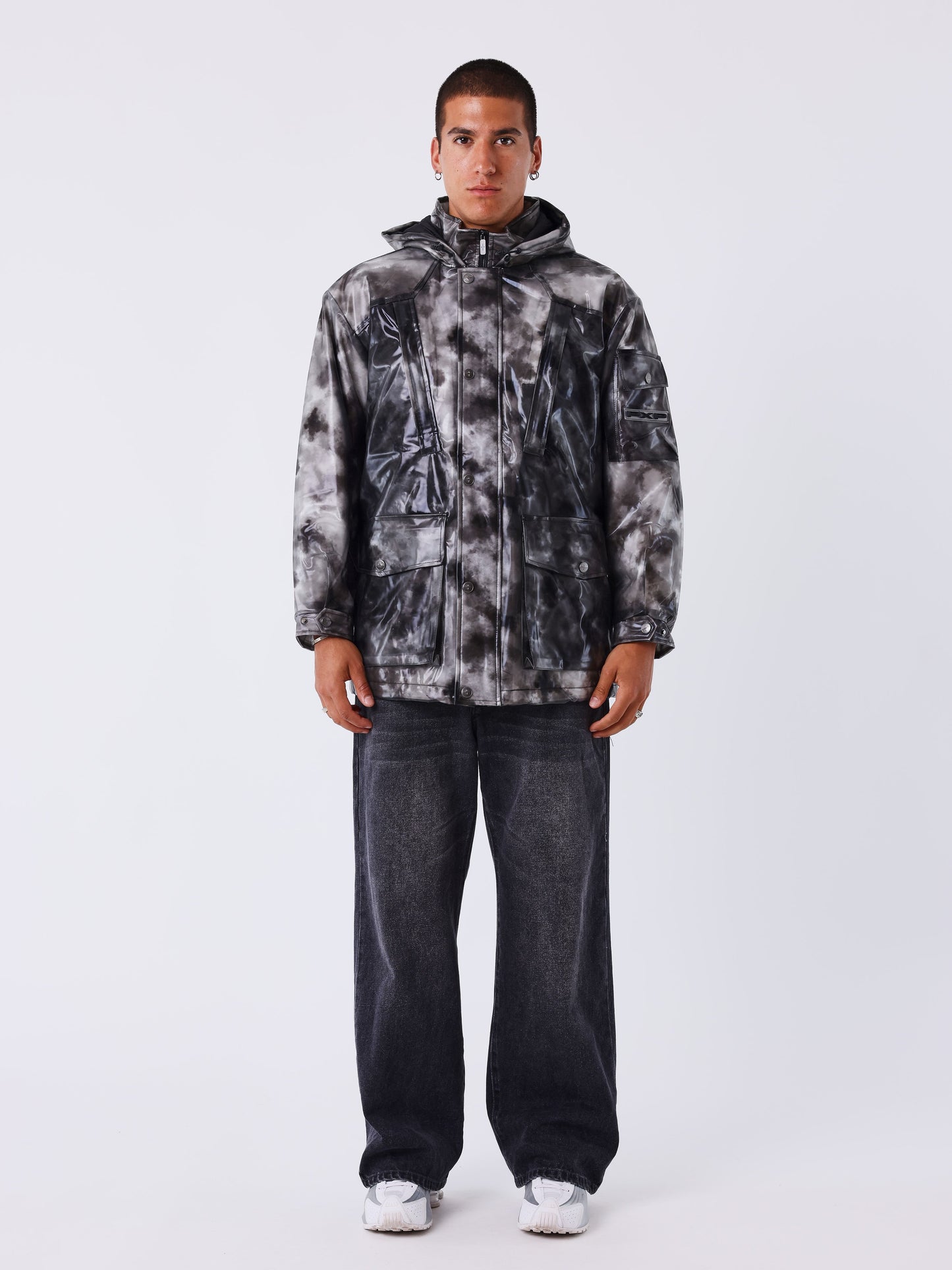 Blouson Forecast tie & dye bewolkt