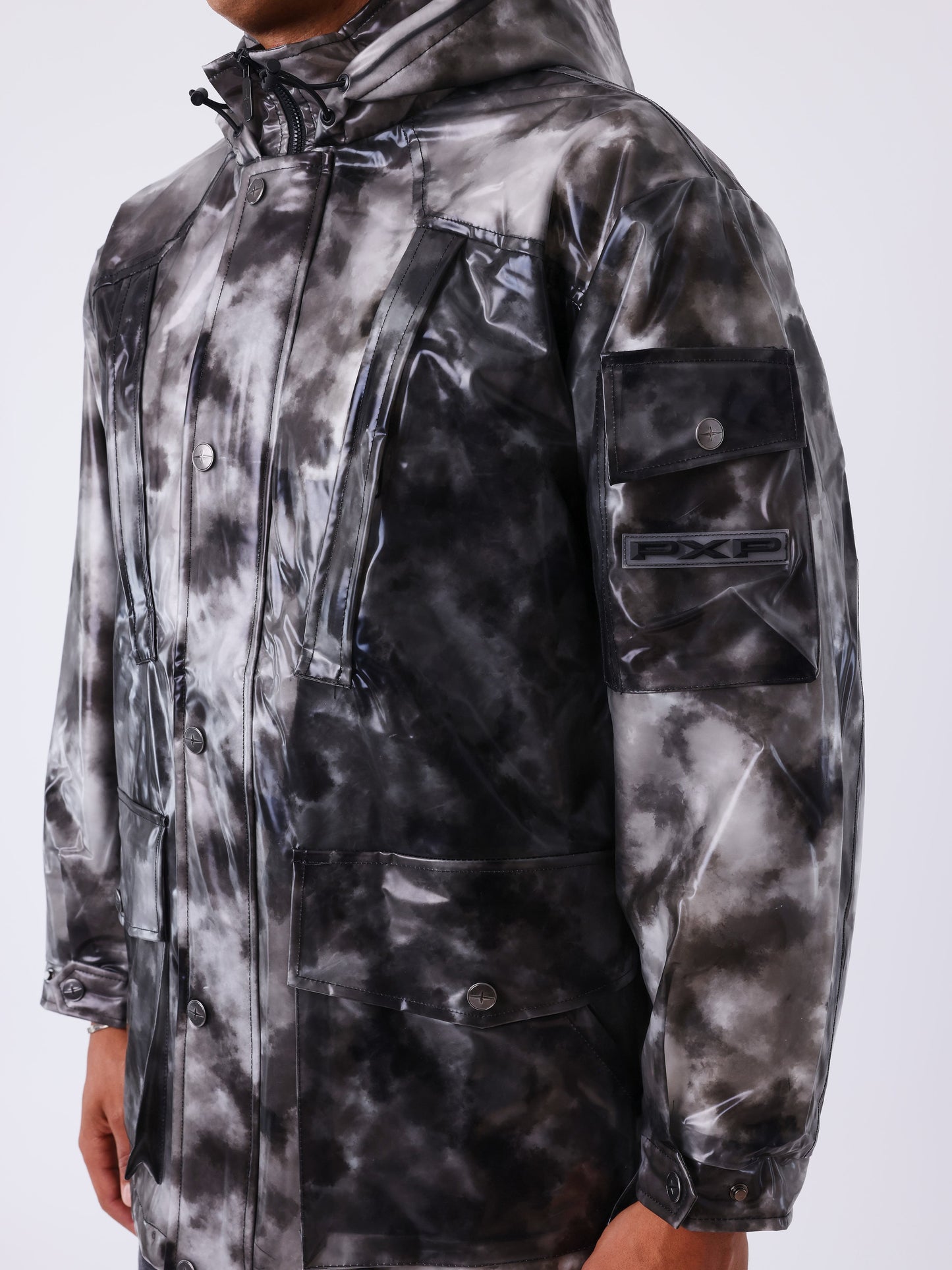 Blouson Forecast tie & dye bewolkt