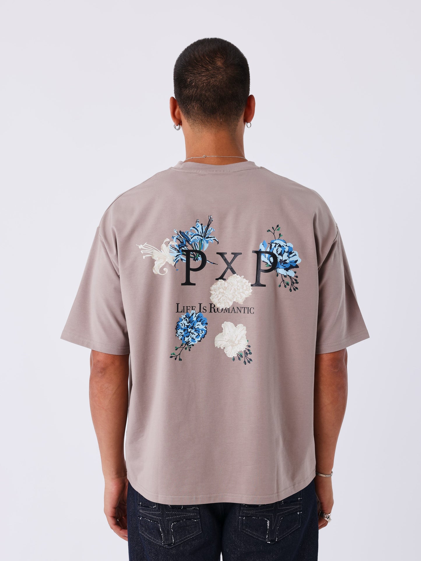 T-shirt Graphique fleur
