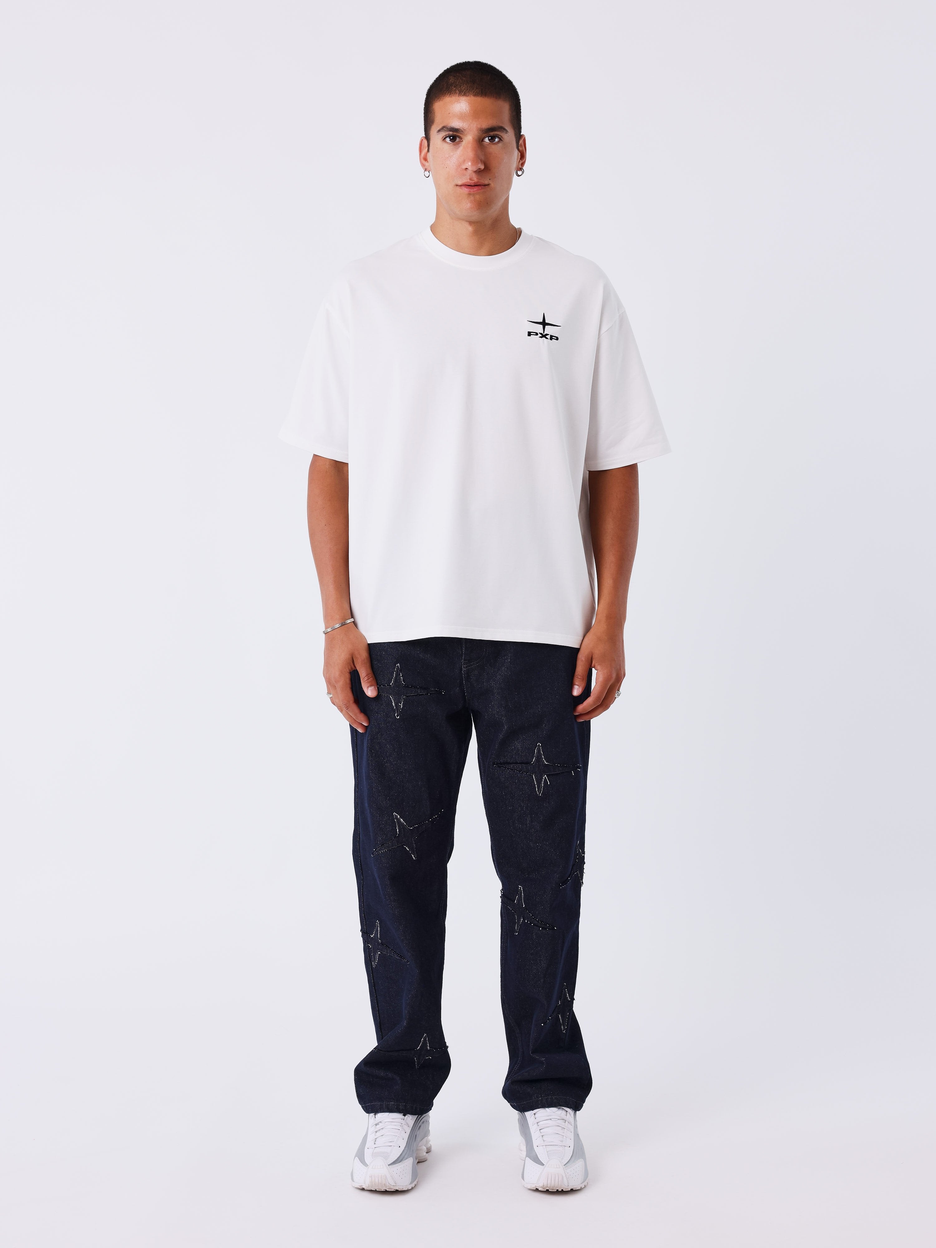 Camiseta gráfica flor-5