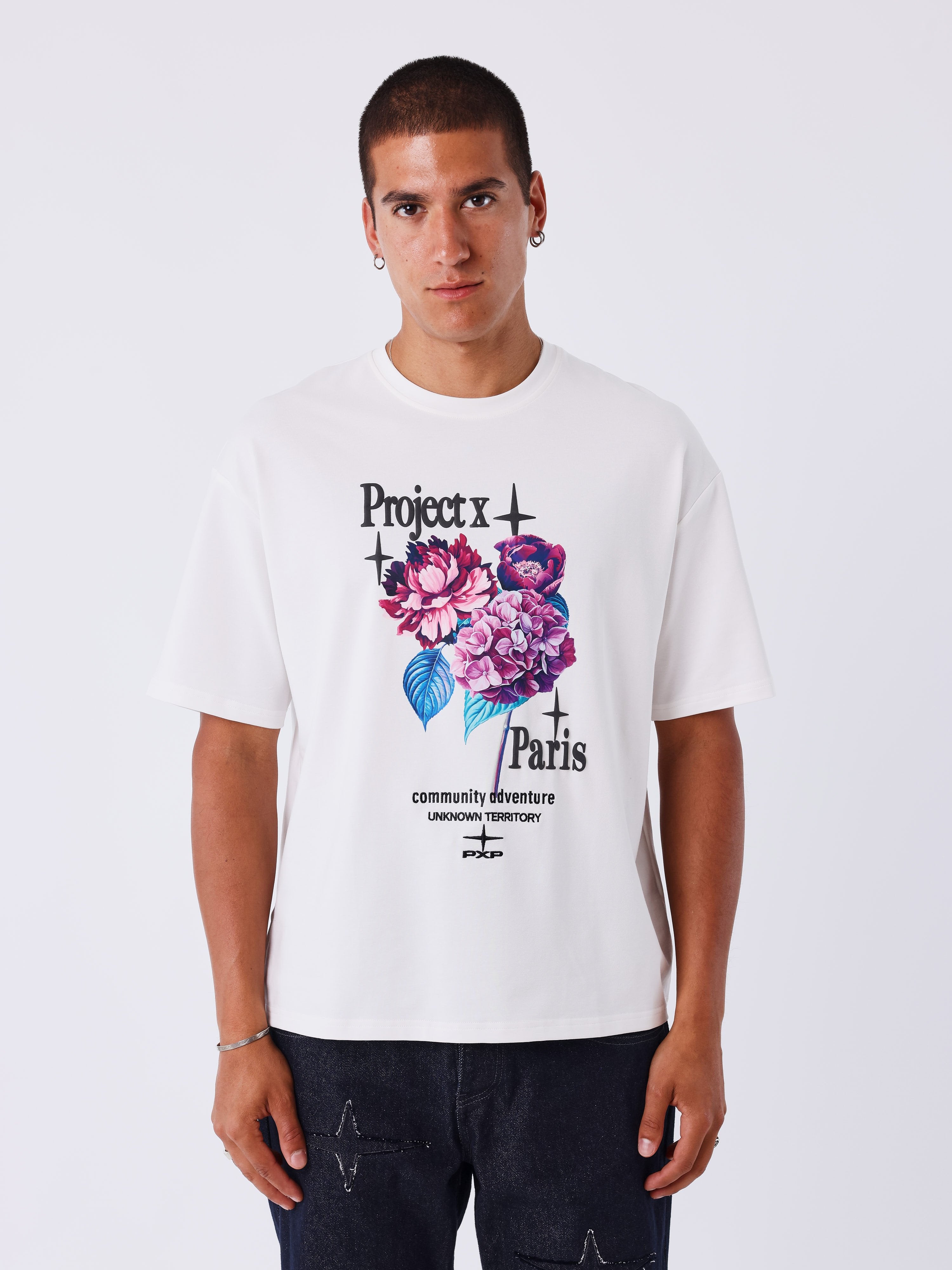 Camiseta Flower Power-1