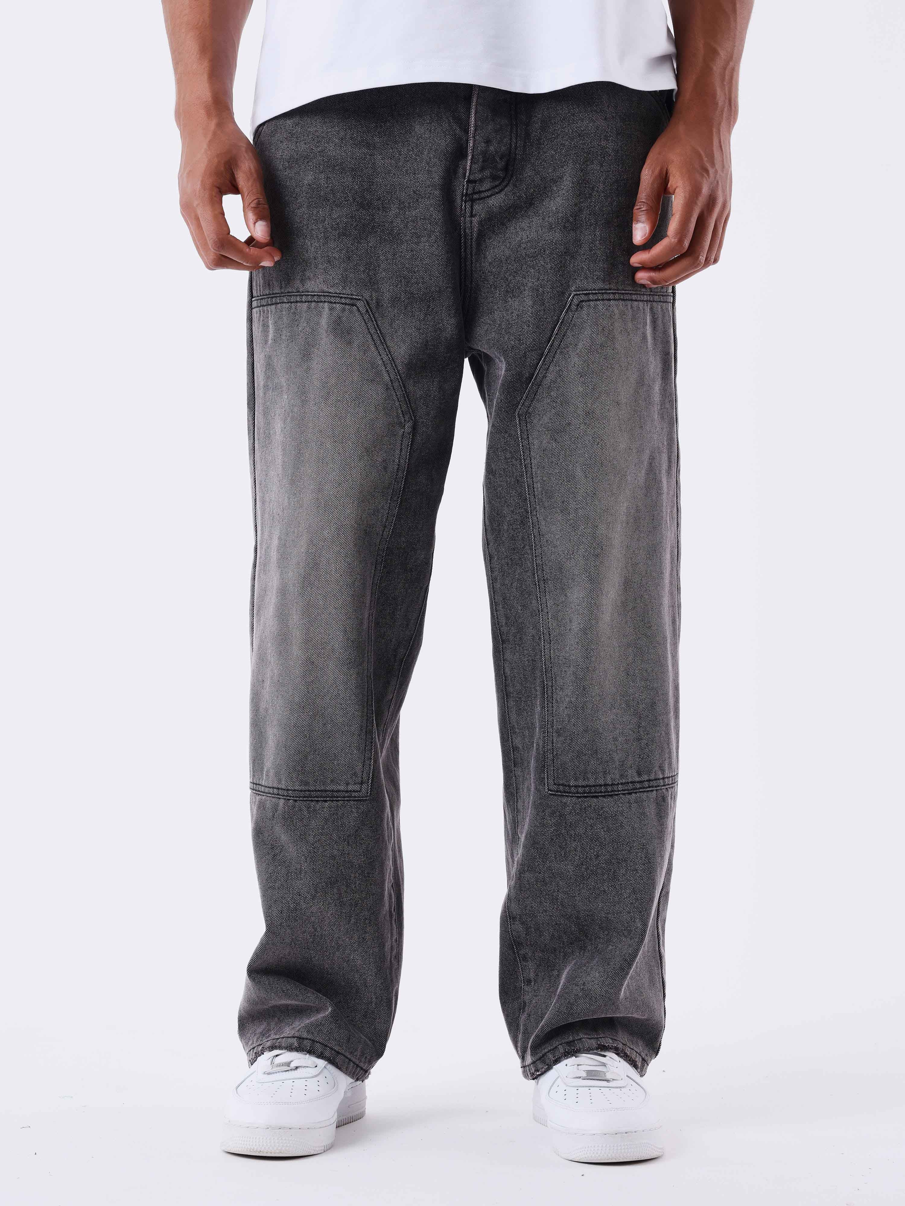 Workwear style jeans-3