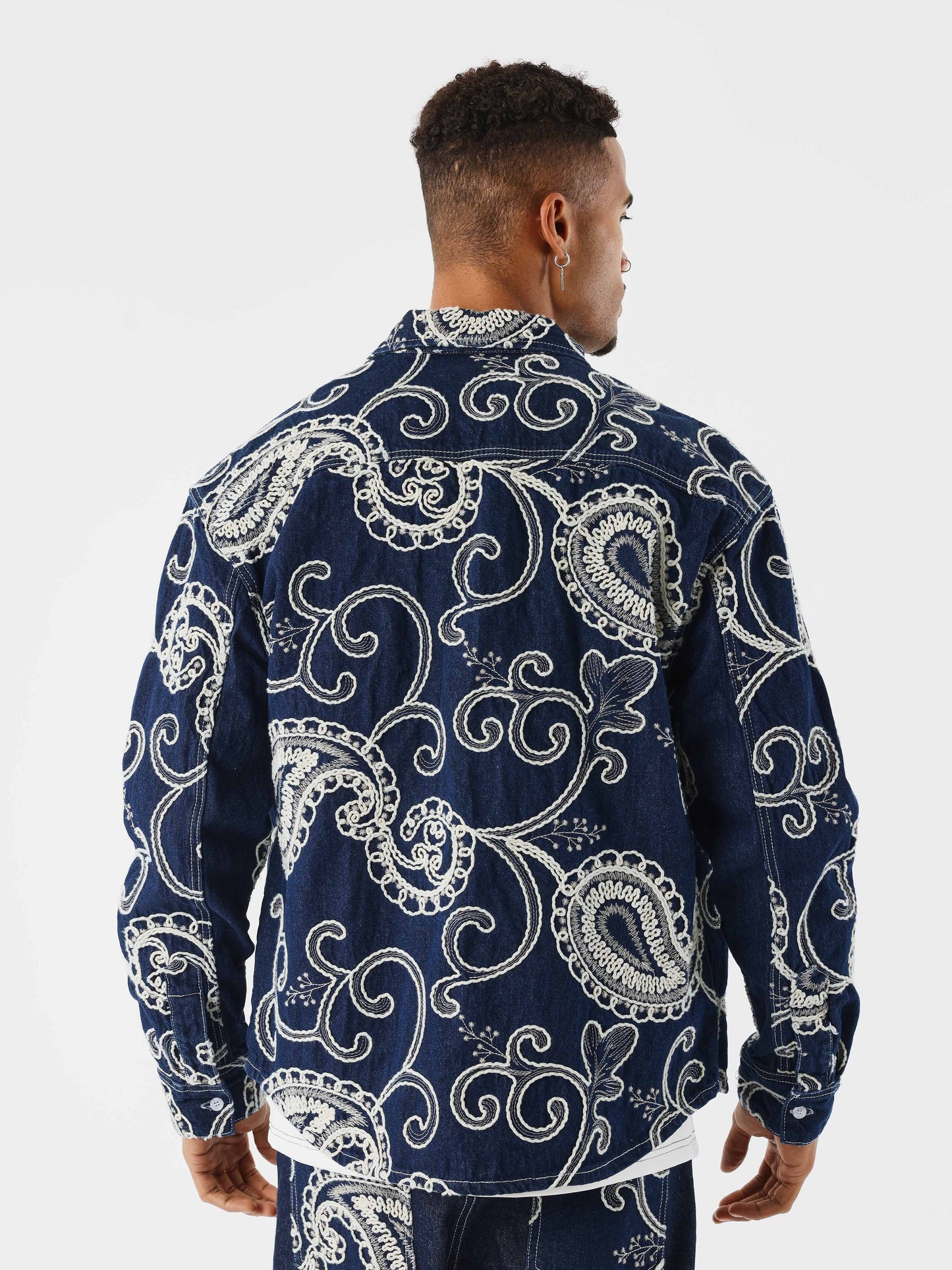 Veste en jean Bandana