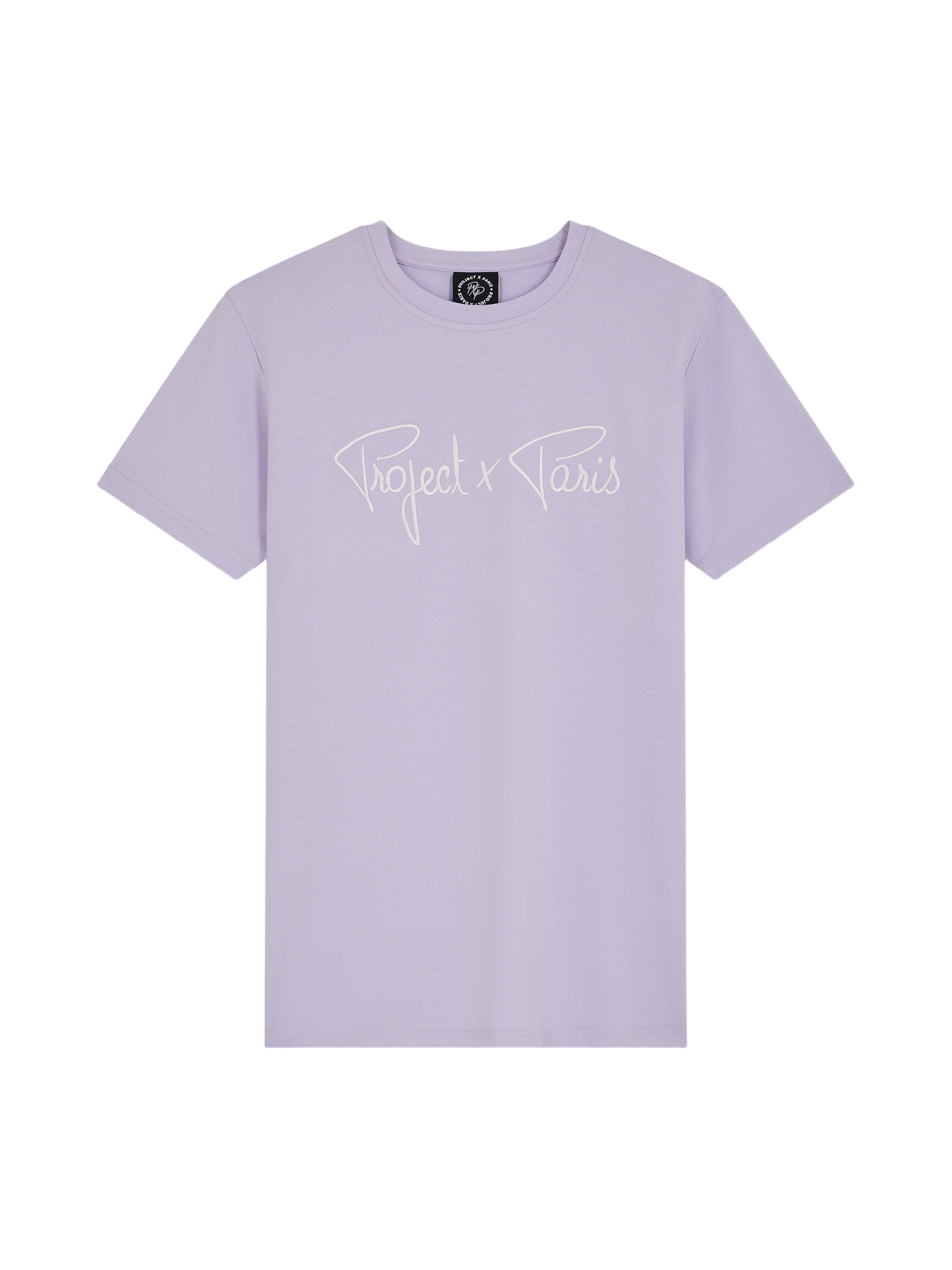 Basic Signature embroidered T-shirt-6