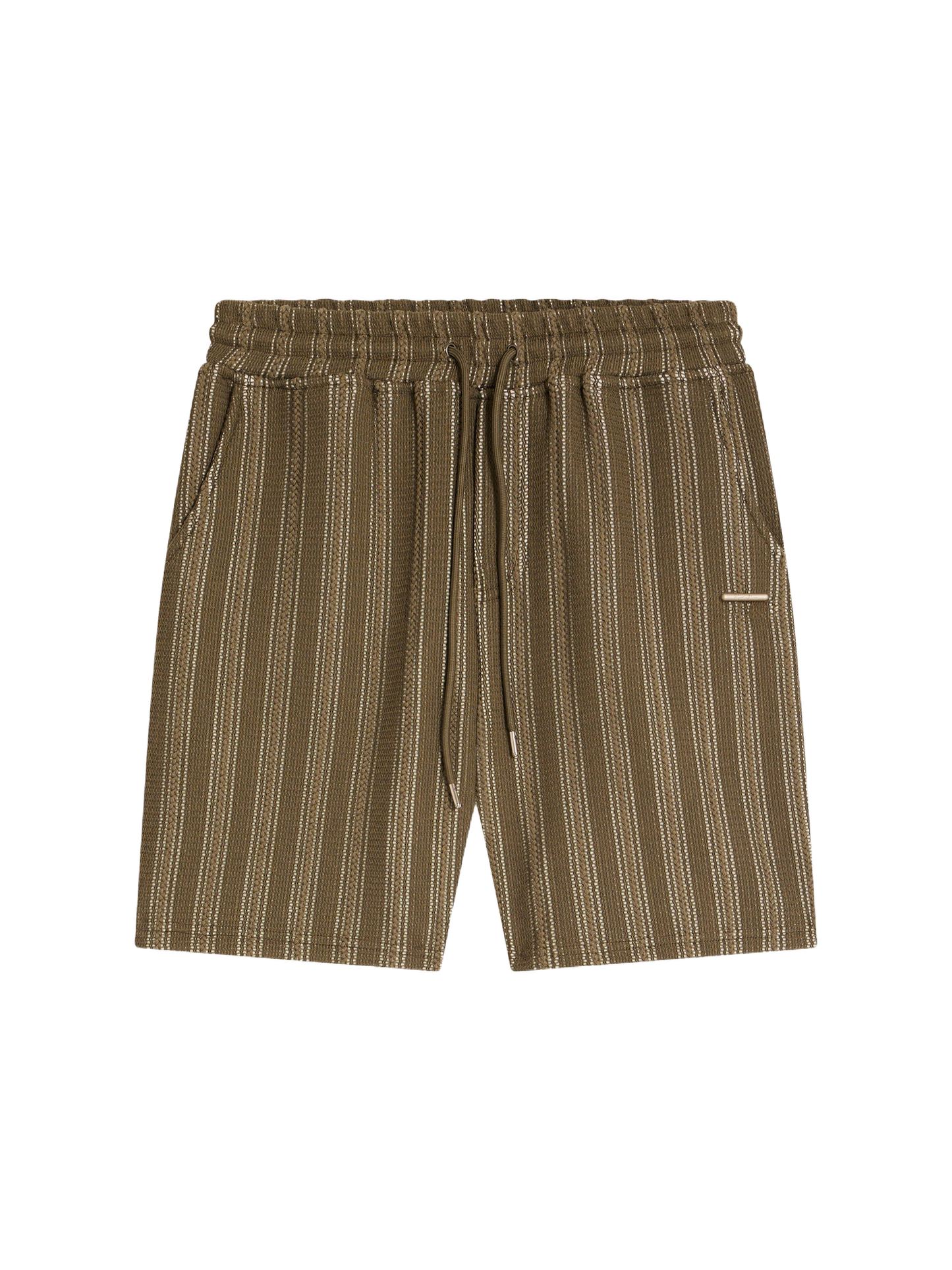 short-decontractee-en-maille-olive-fonce-packshot-backgroundremoved