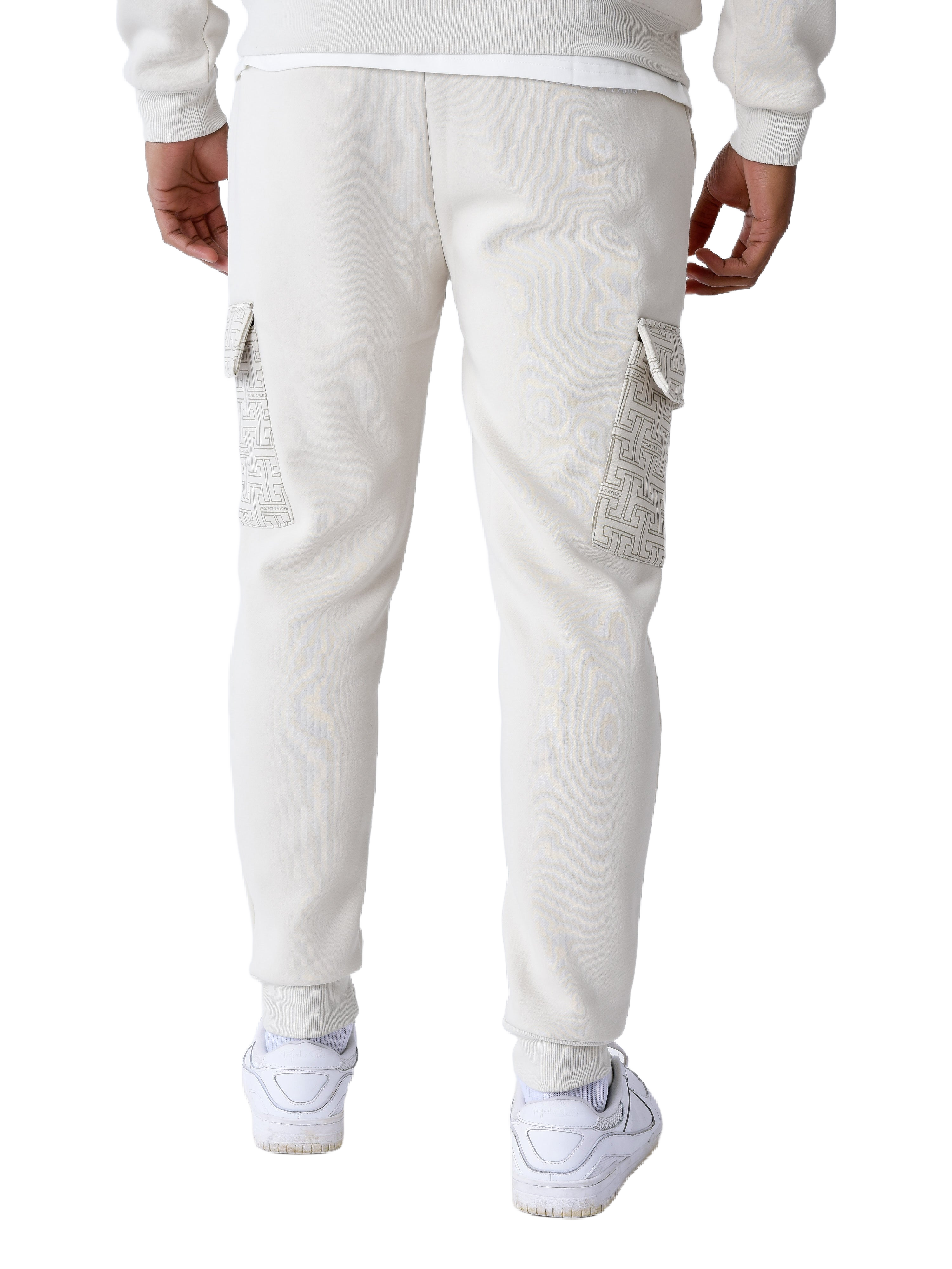 Monogram printed jogging bottoms-3