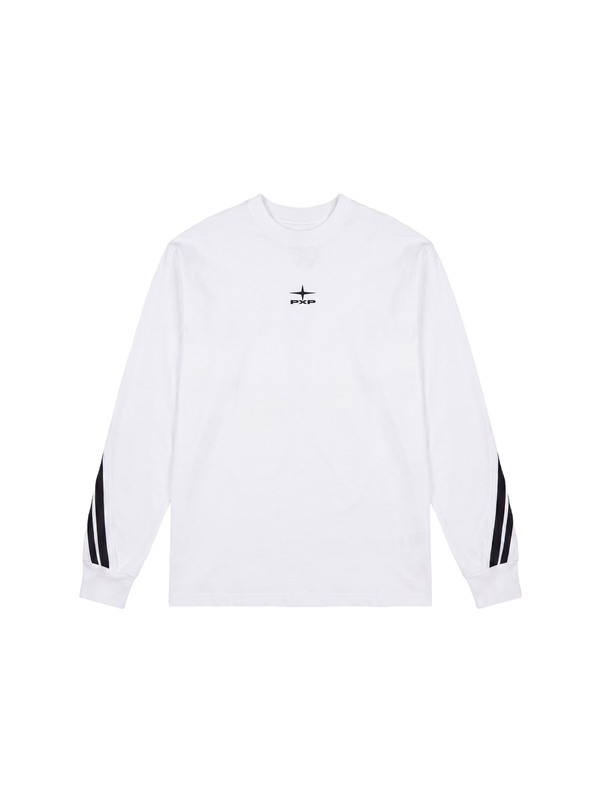 Langarm-T-Shirt Trainer Weiß – 6