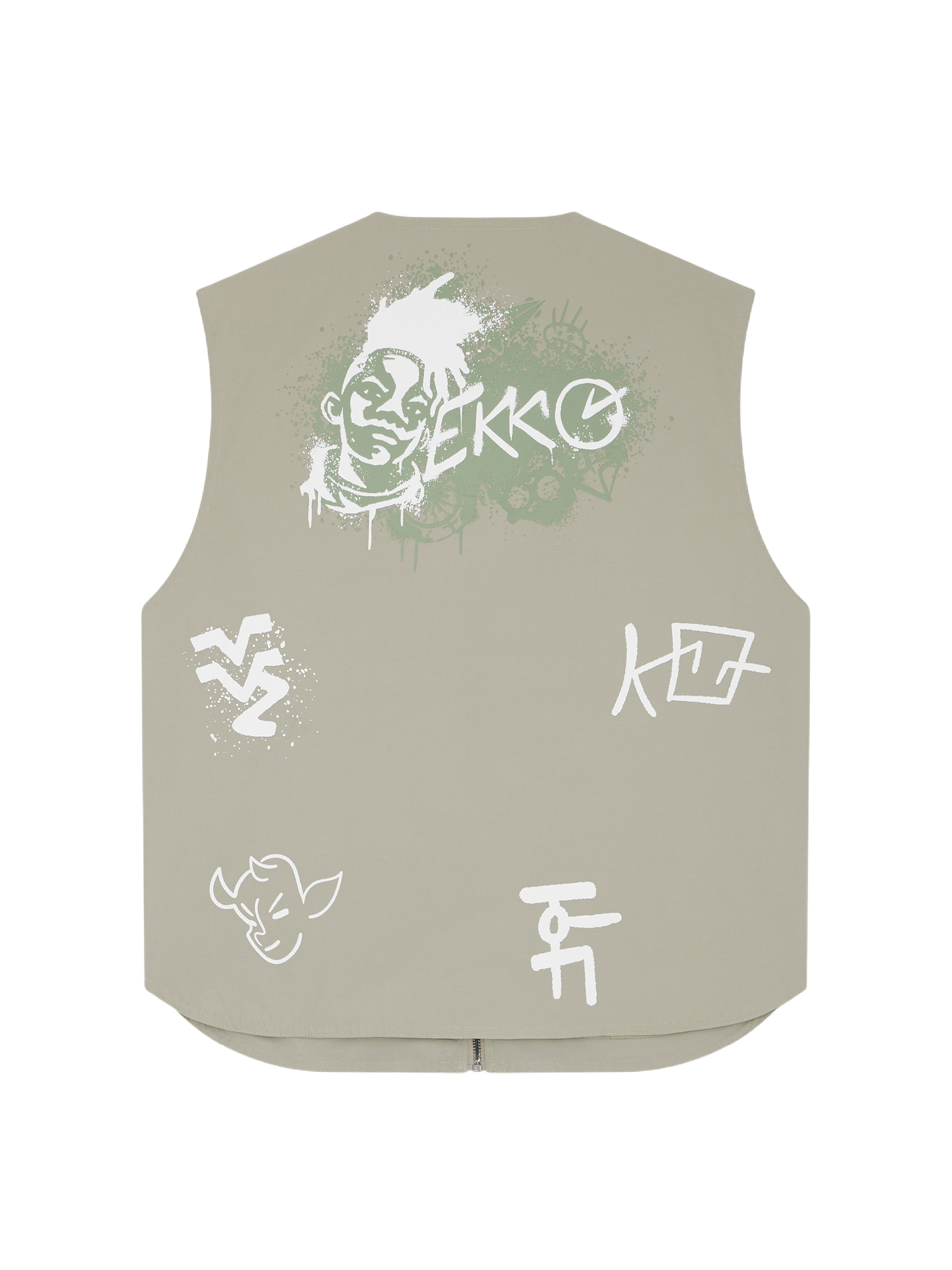 Mouwloos Arcane gilet jack - Ekko-7