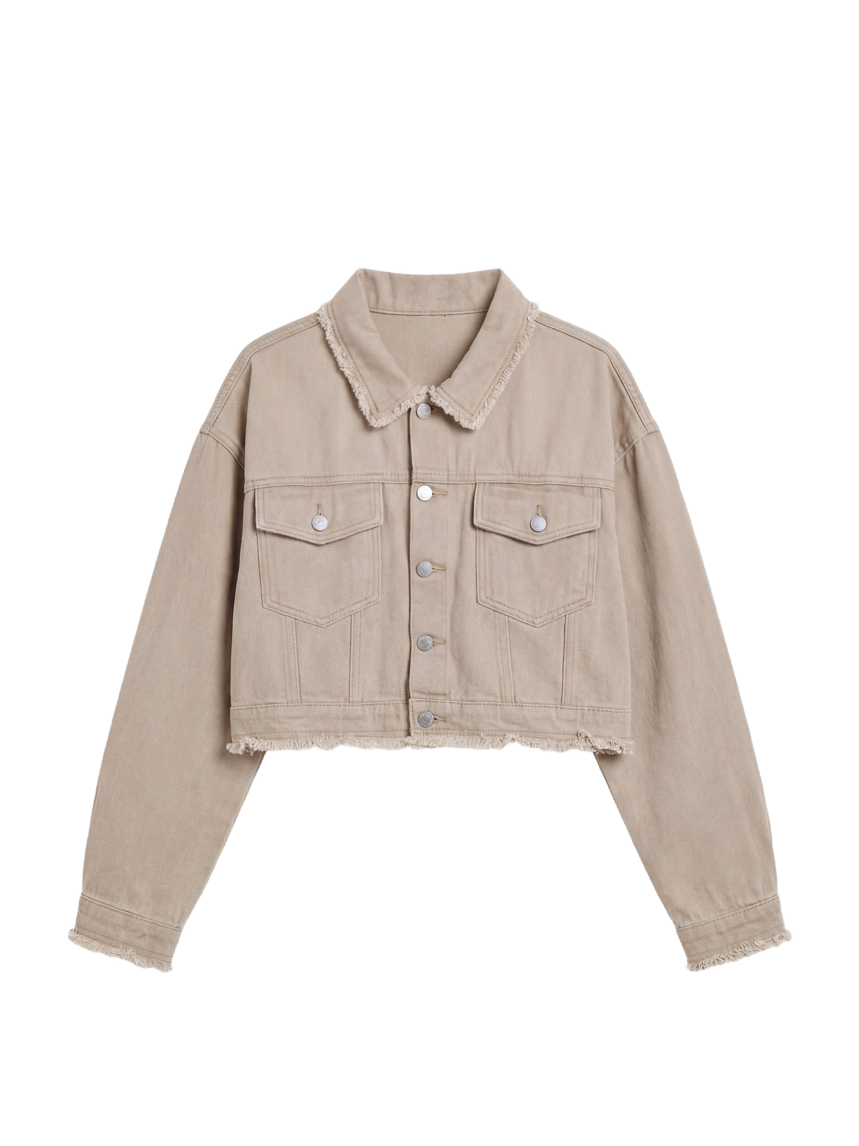 Lyhyt Frayed-takki-8
