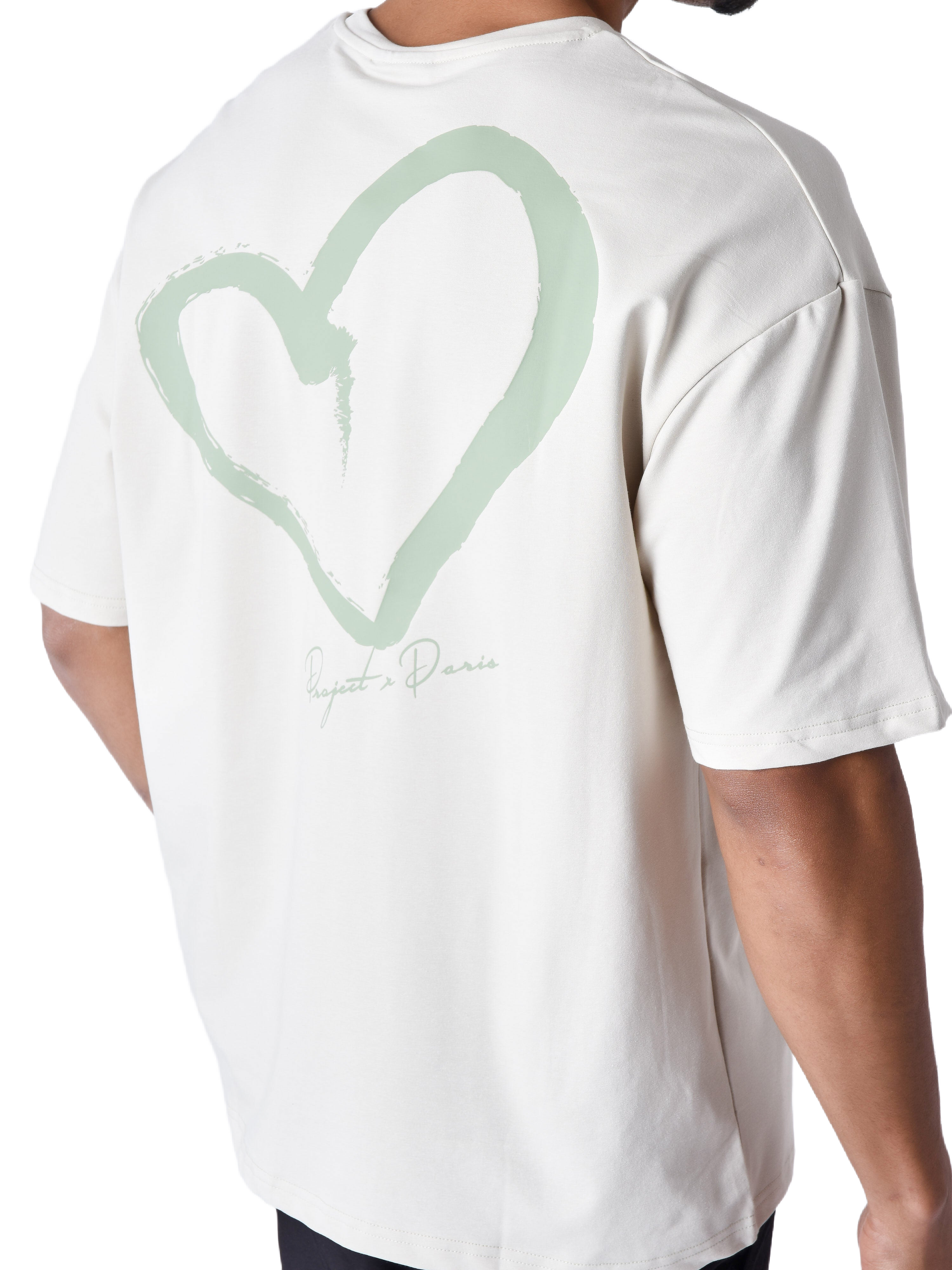Camiseta con corazón bordado street-6