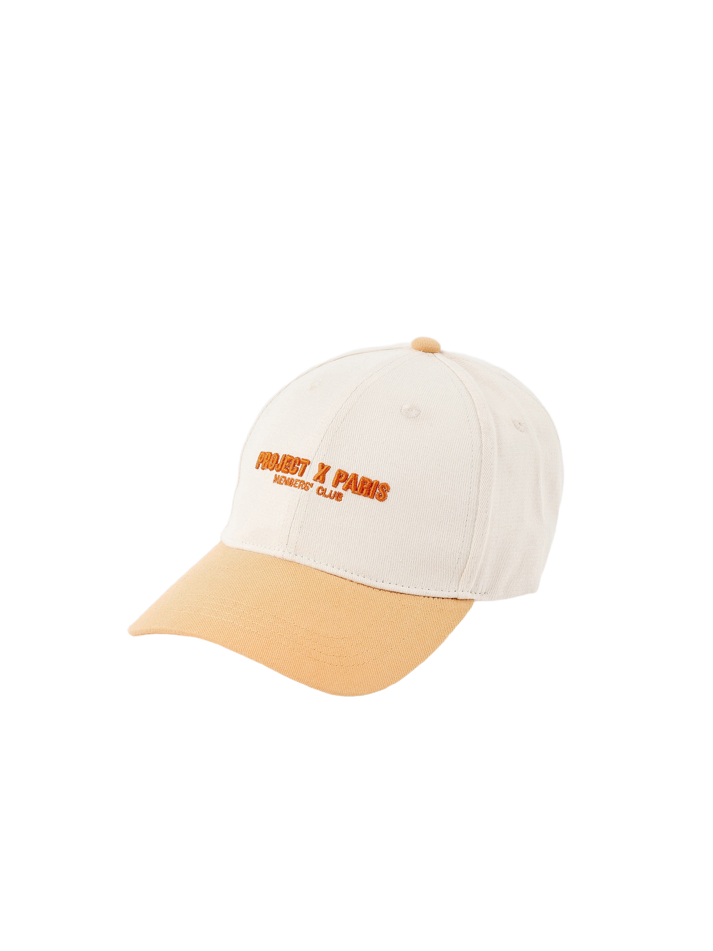 casquette-bicolore-member-s-club-apricot-cream-packshot-backgroundremoved