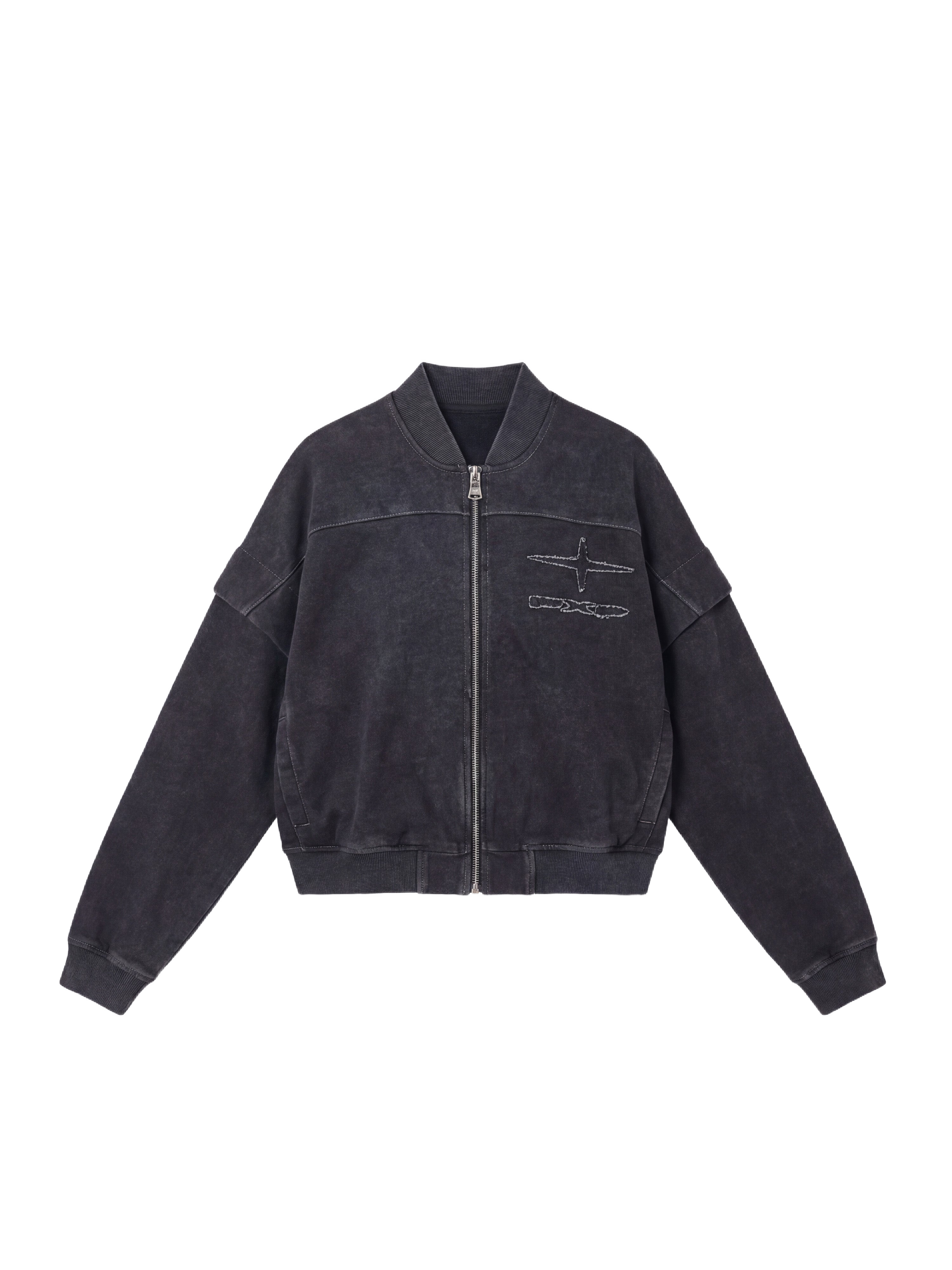 Veste zippée double-7
