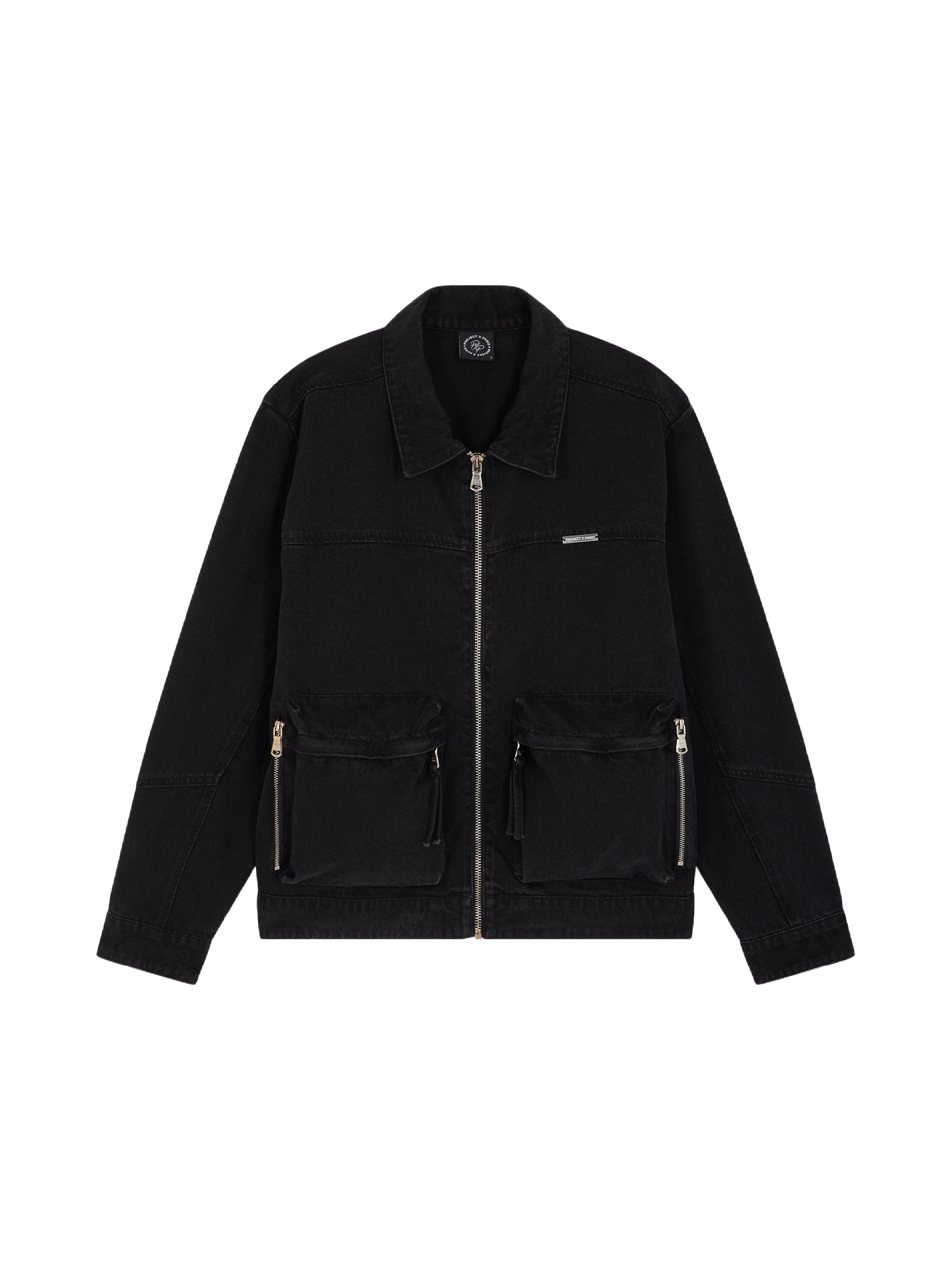 Chaqueta de denim crudo workwear-6