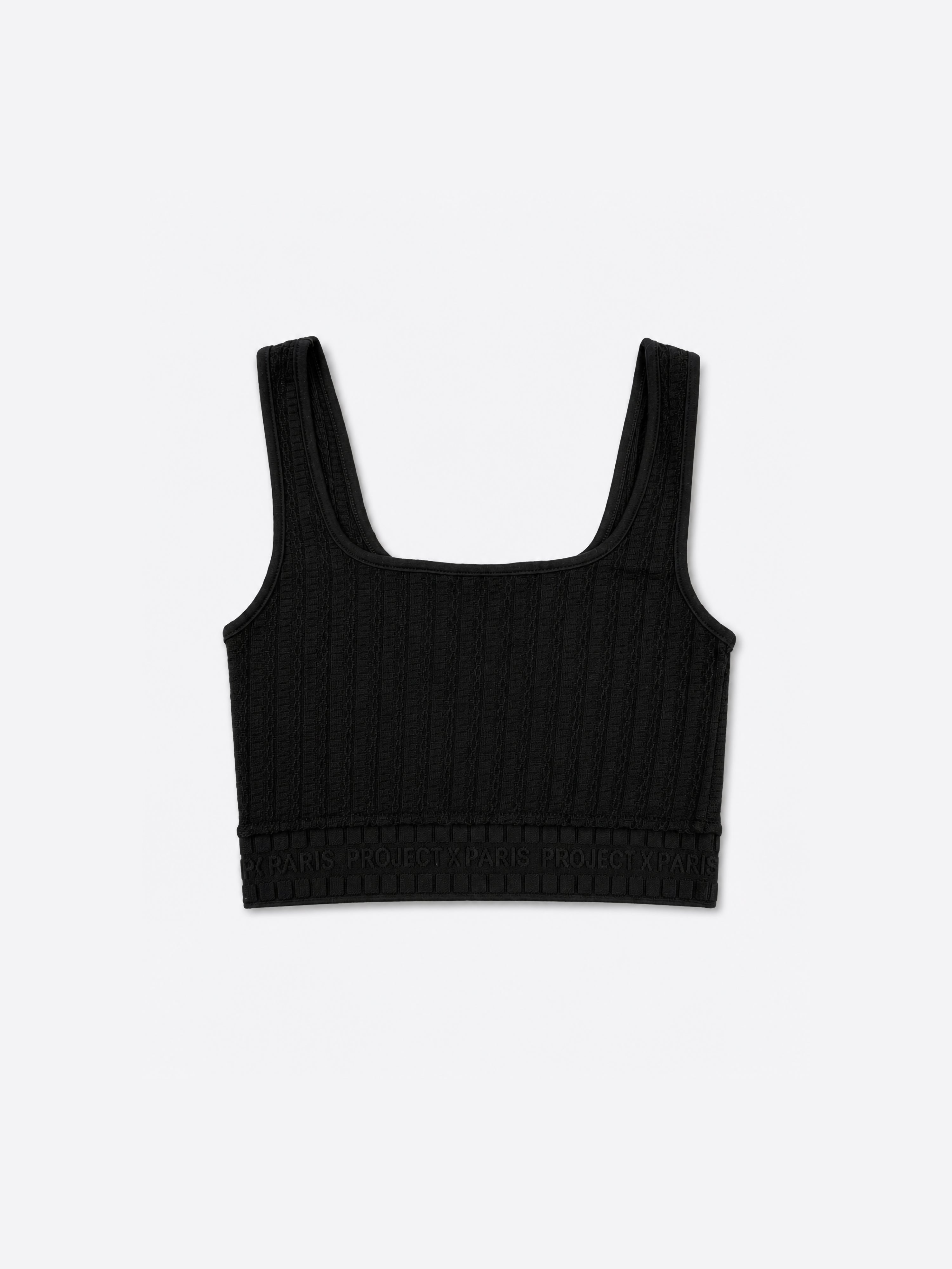 Crop top en maille-2