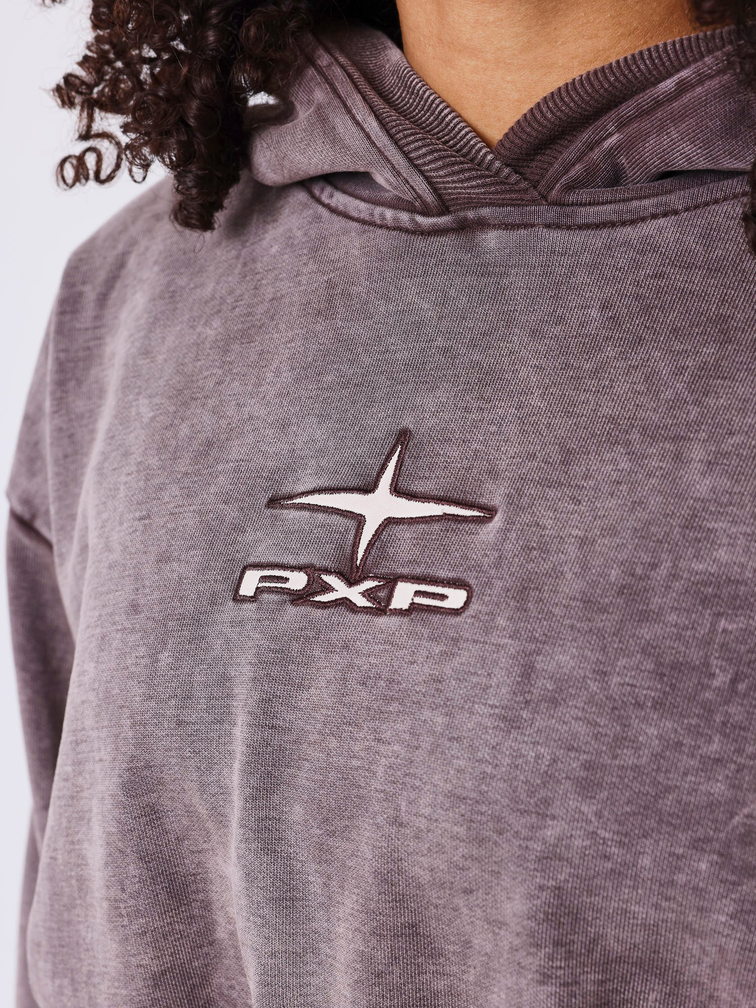 Sweatshirt com capuz Worn-4