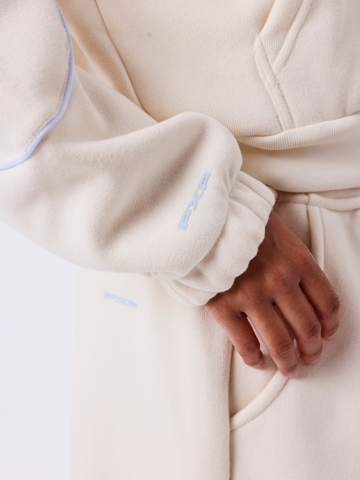 Soft zip-up hoodie met capuchon