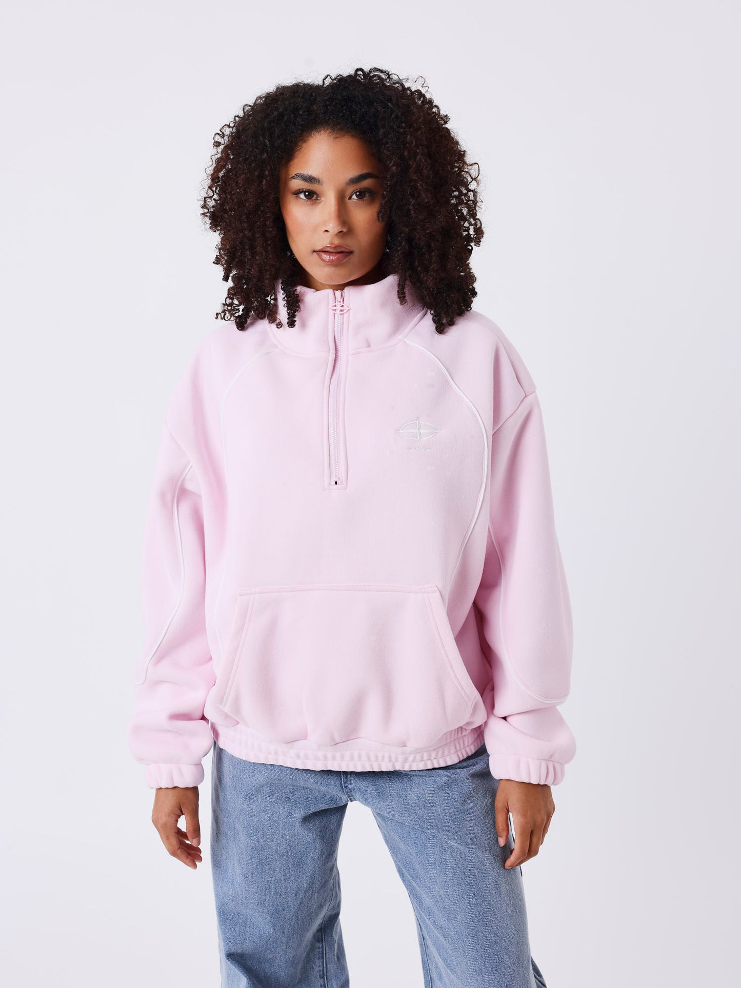 Sudadera con cremallera suave