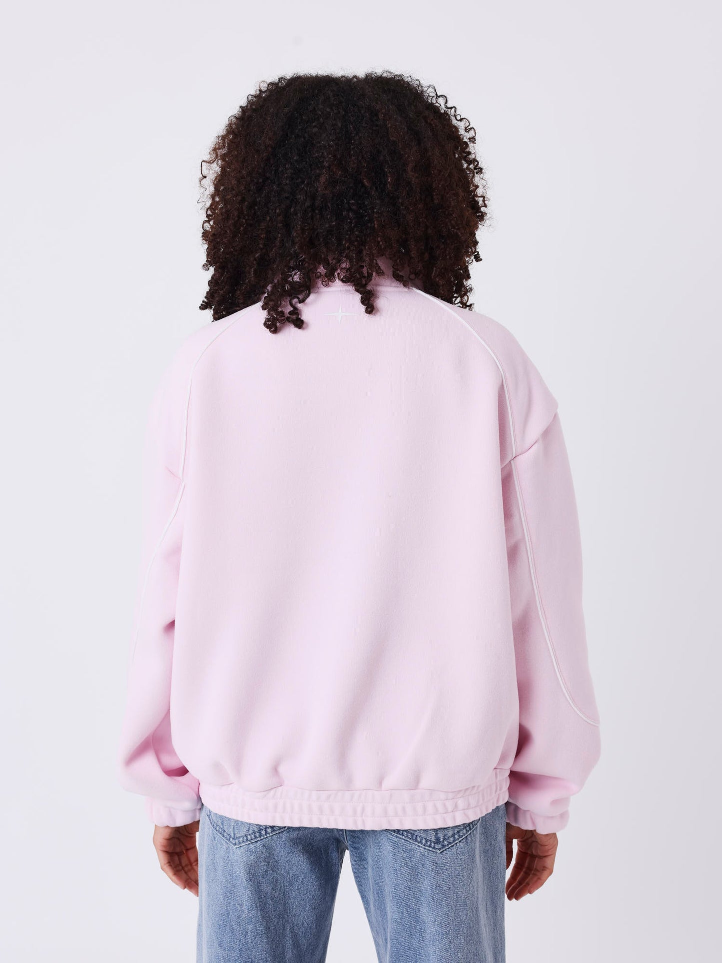 Sudadera con cremallera suave