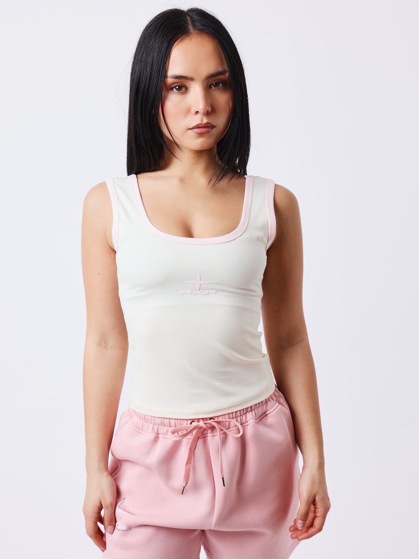 Round neck tank top