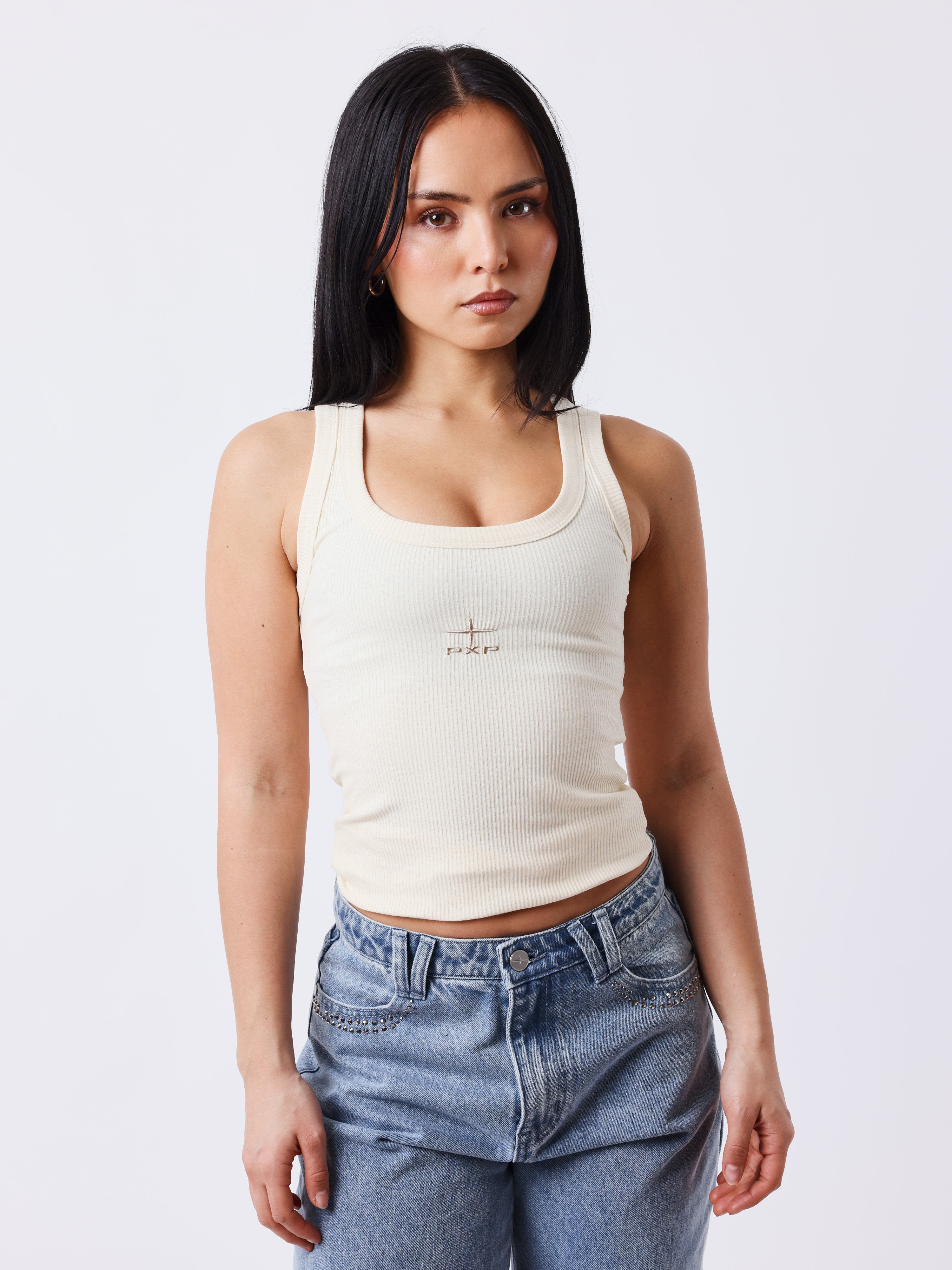 Essential Rib Tanktop-1