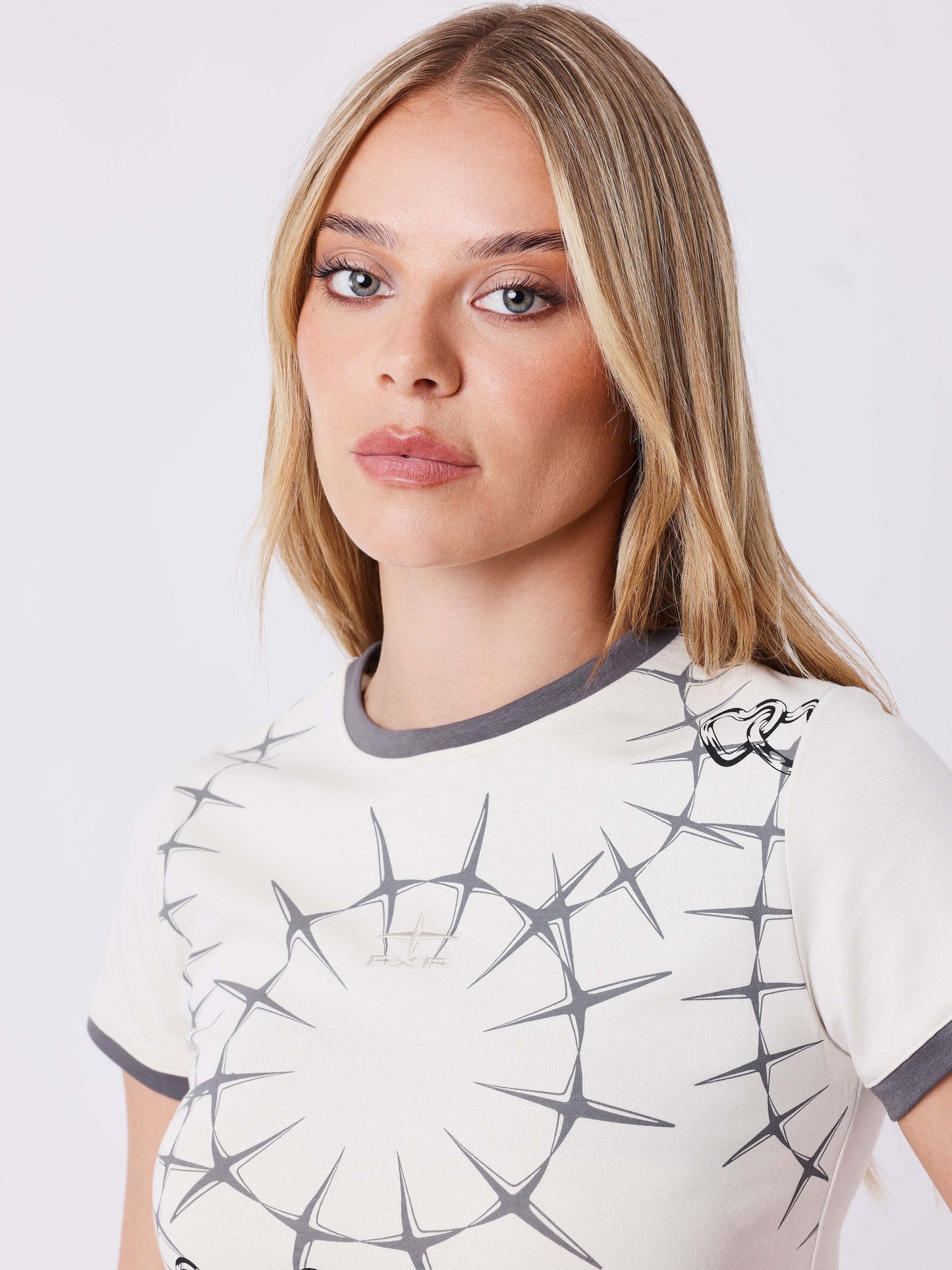 Barbed Eyelet T-Shirt