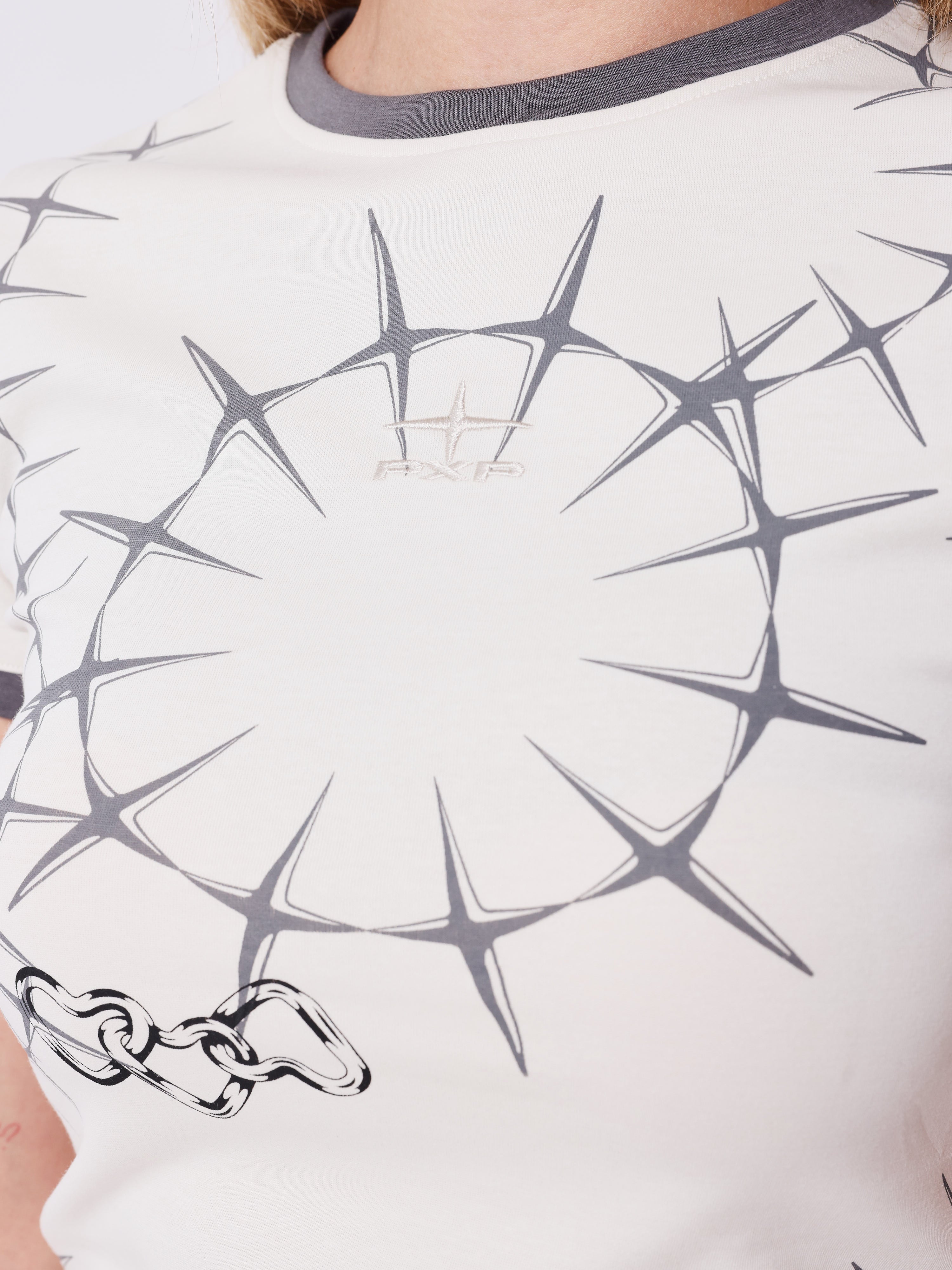 Barbed Eyelet T-Shirt-4