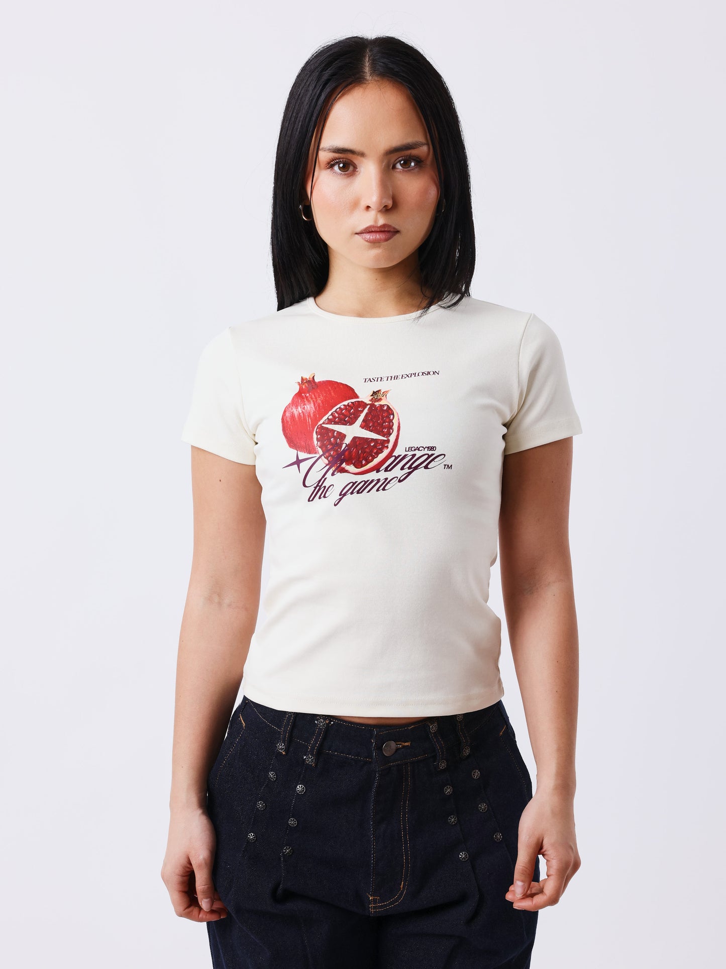 Camiseta de manga curta Pomegranate Explosion