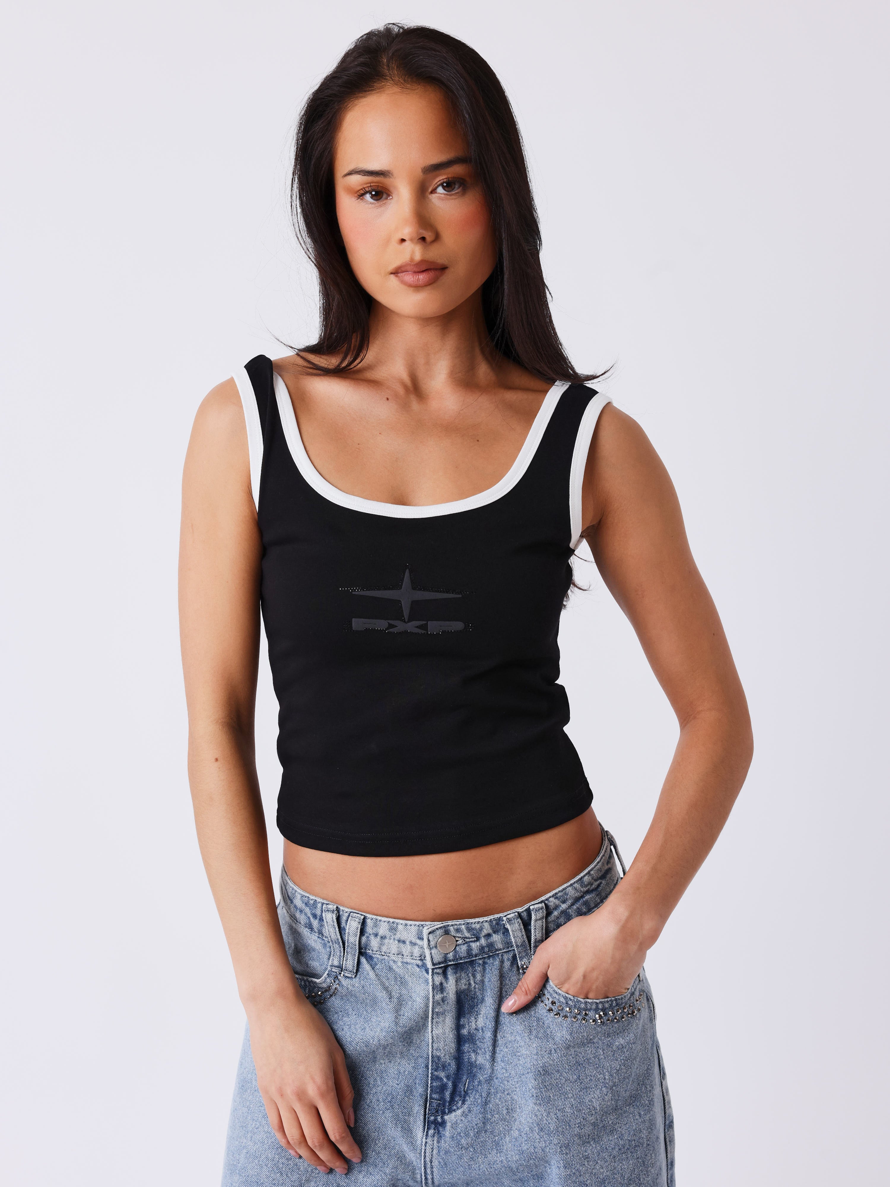 Strassy Tank Top
