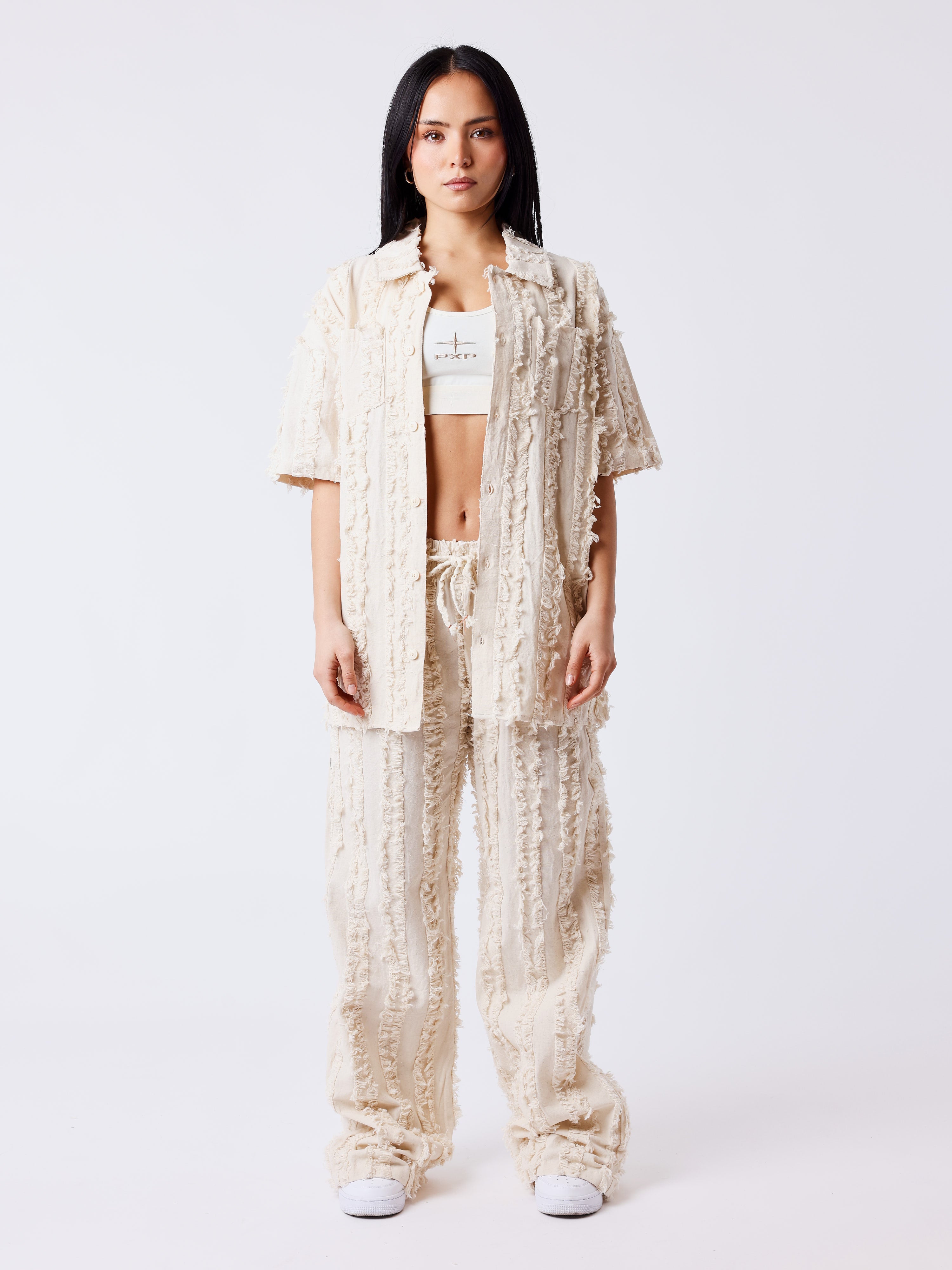 Natural Short Sleeve Shirt-3