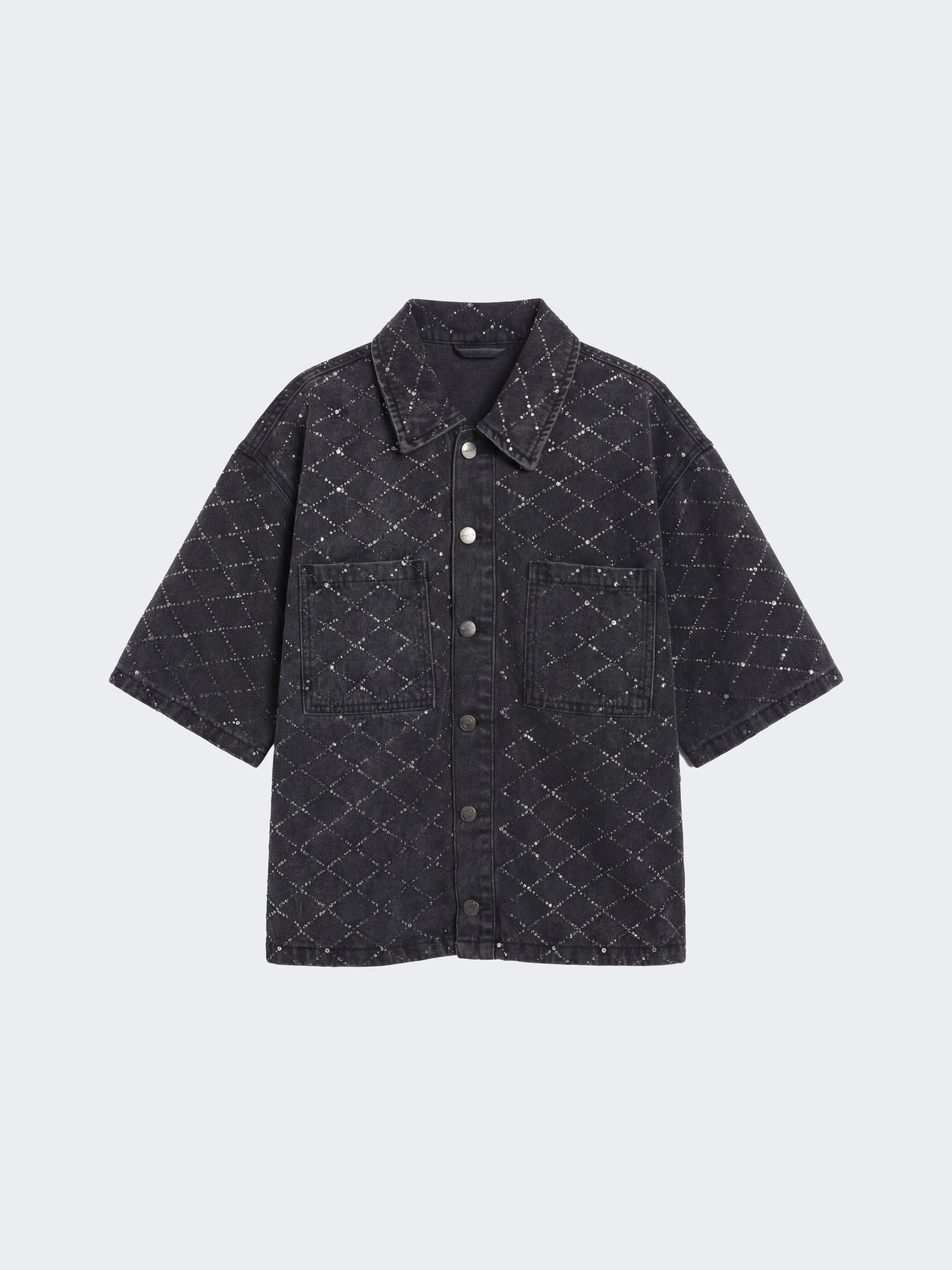 Surchemise denim manches courtes Precious-6