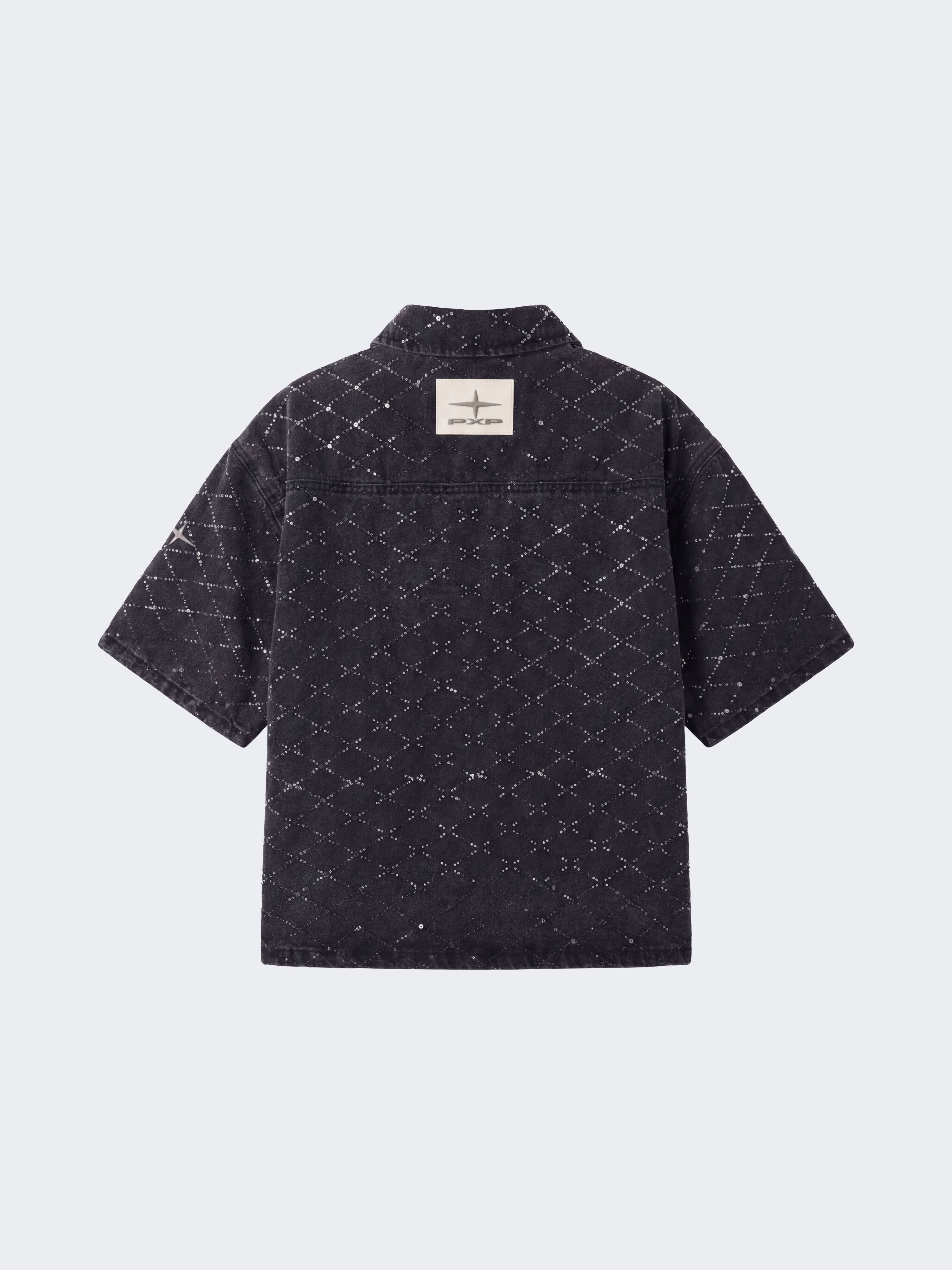 Surchemise denim manches courtes Precious-7